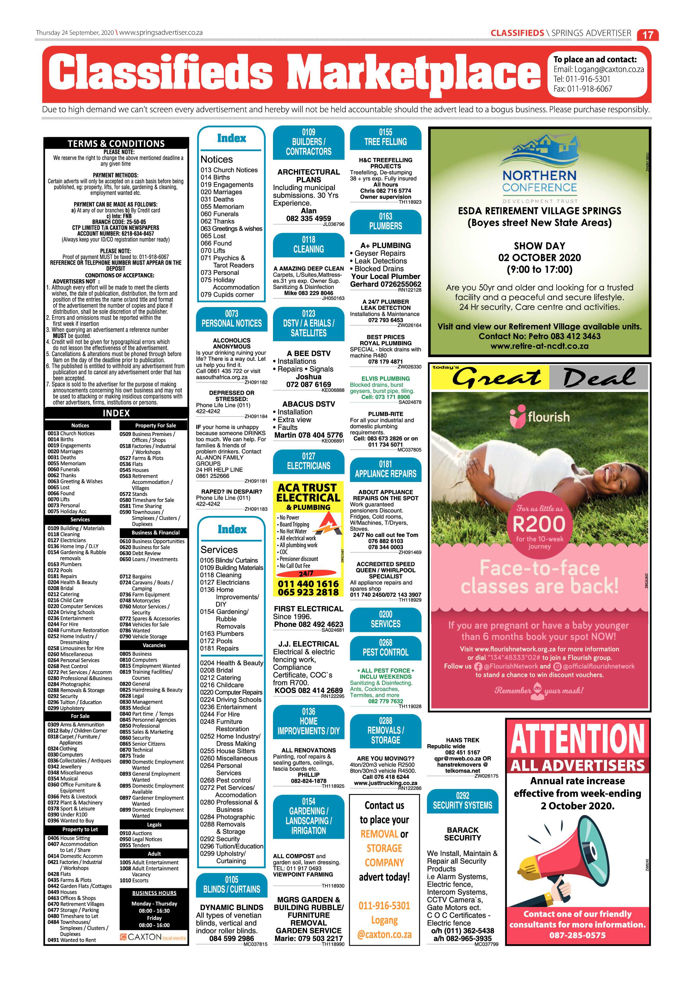 Springs Advertiser 24 September 2020 page 17