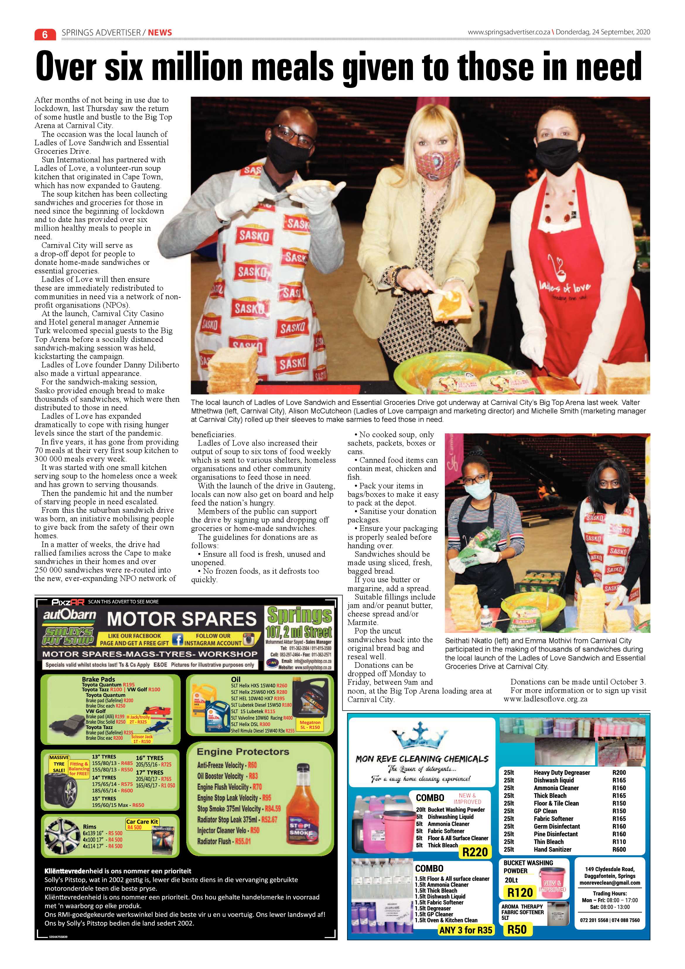 Springs Advertiser 24 September 2020 page 6
