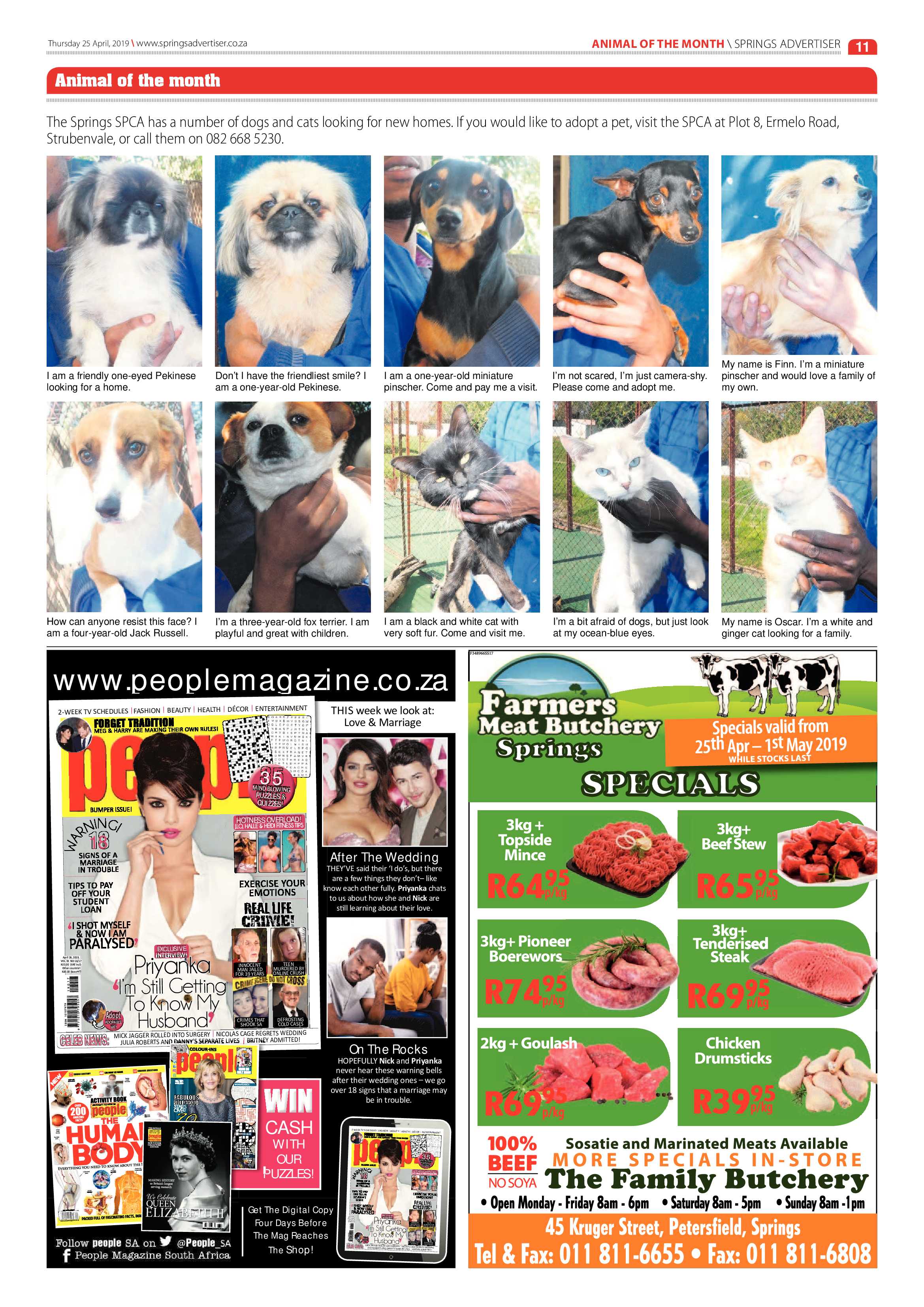 Springs Advertiser 25 April 2019 page 11