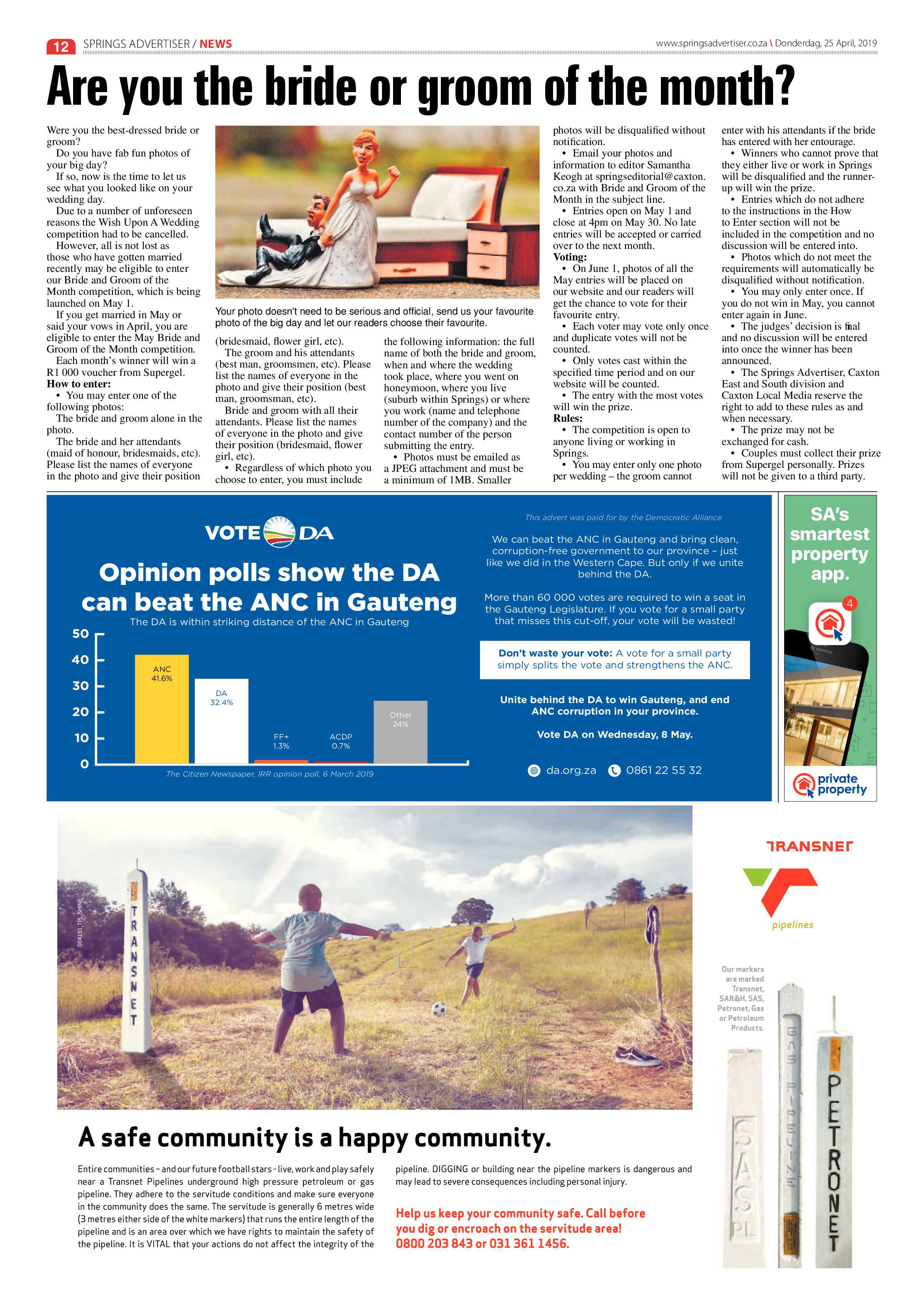 Springs Advertiser 25 April 2019 page 12