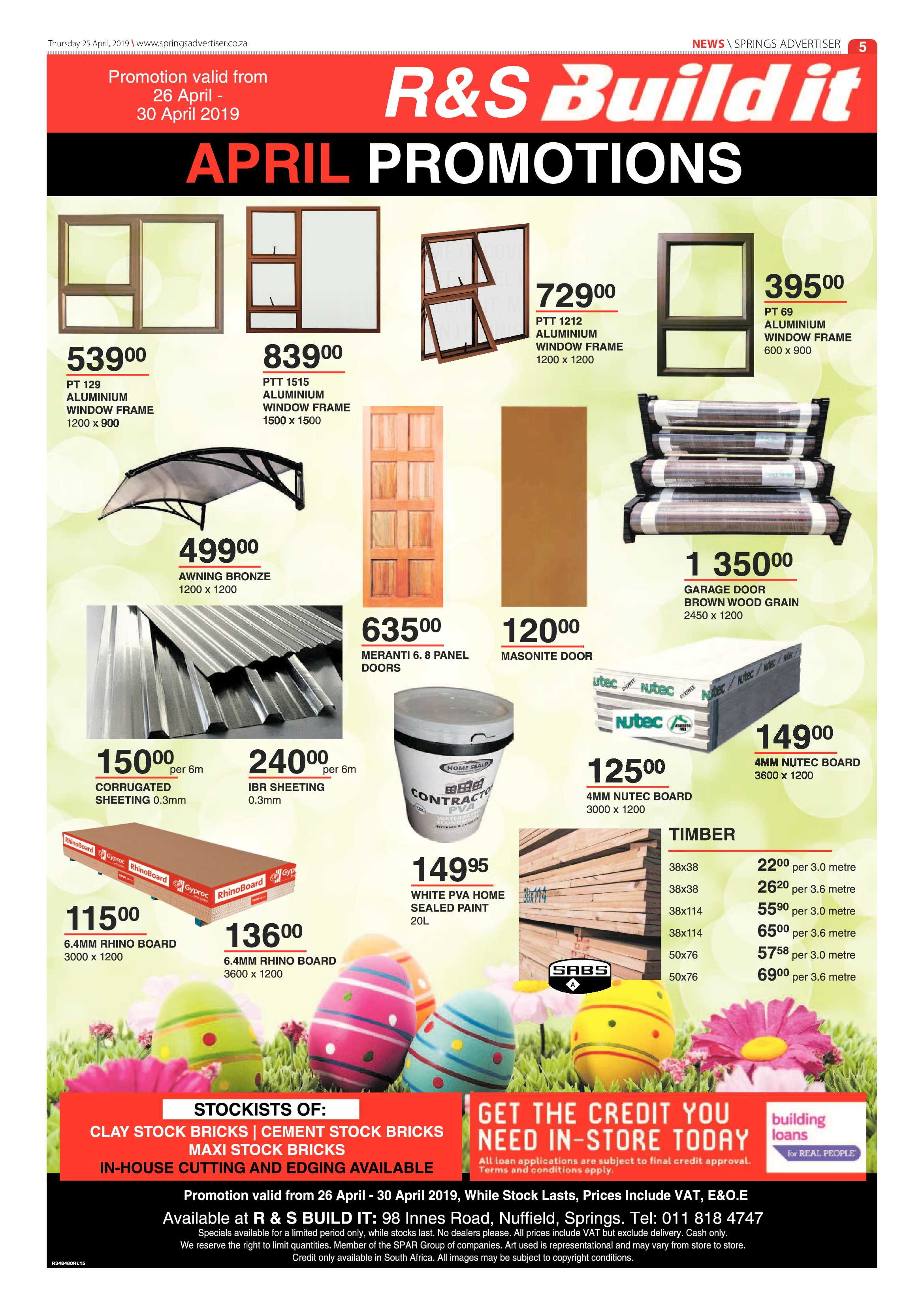 Springs Advertiser 25 April 2019 page 5