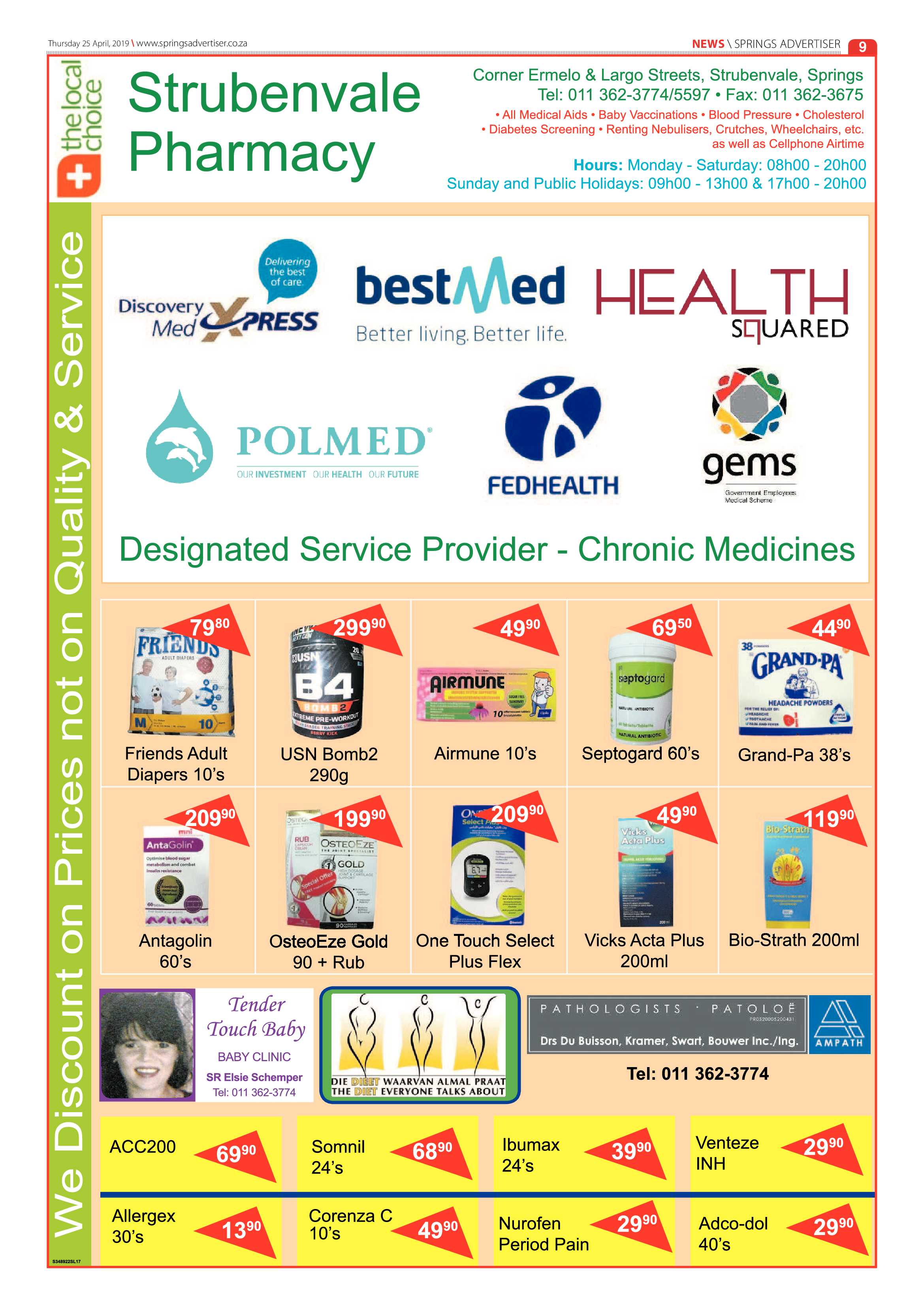 Springs Advertiser 25 April 2019 page 9