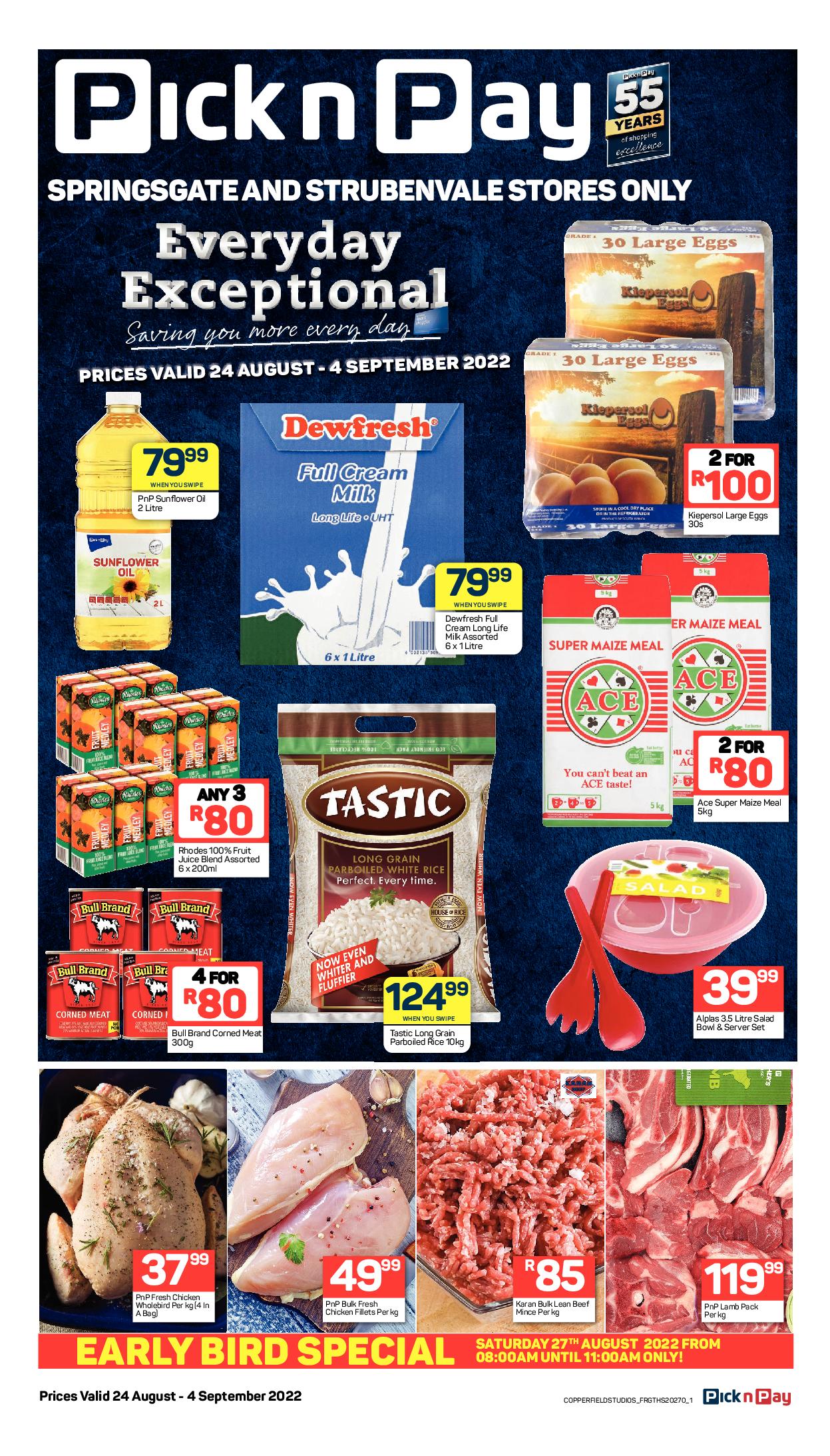 Springs Advertiser 25 August 2022 page 1