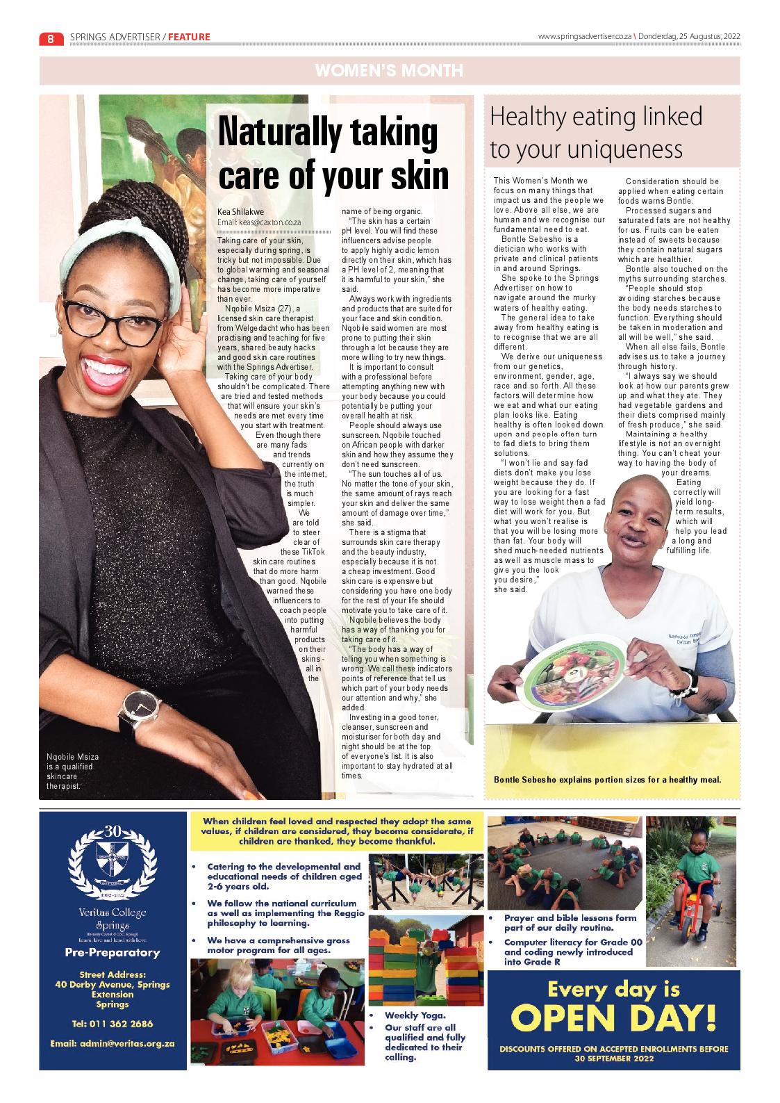 Springs Advertiser 25 August 2022 page 10