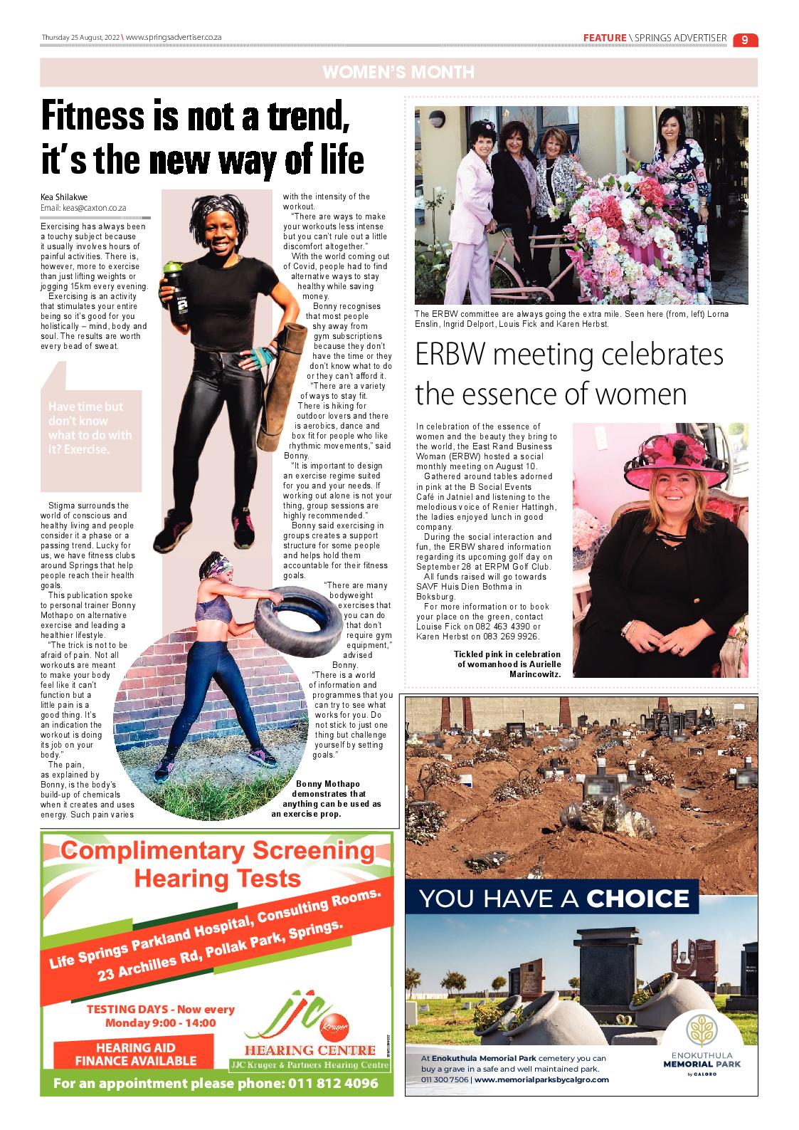 Springs Advertiser 25 August 2022 page 11