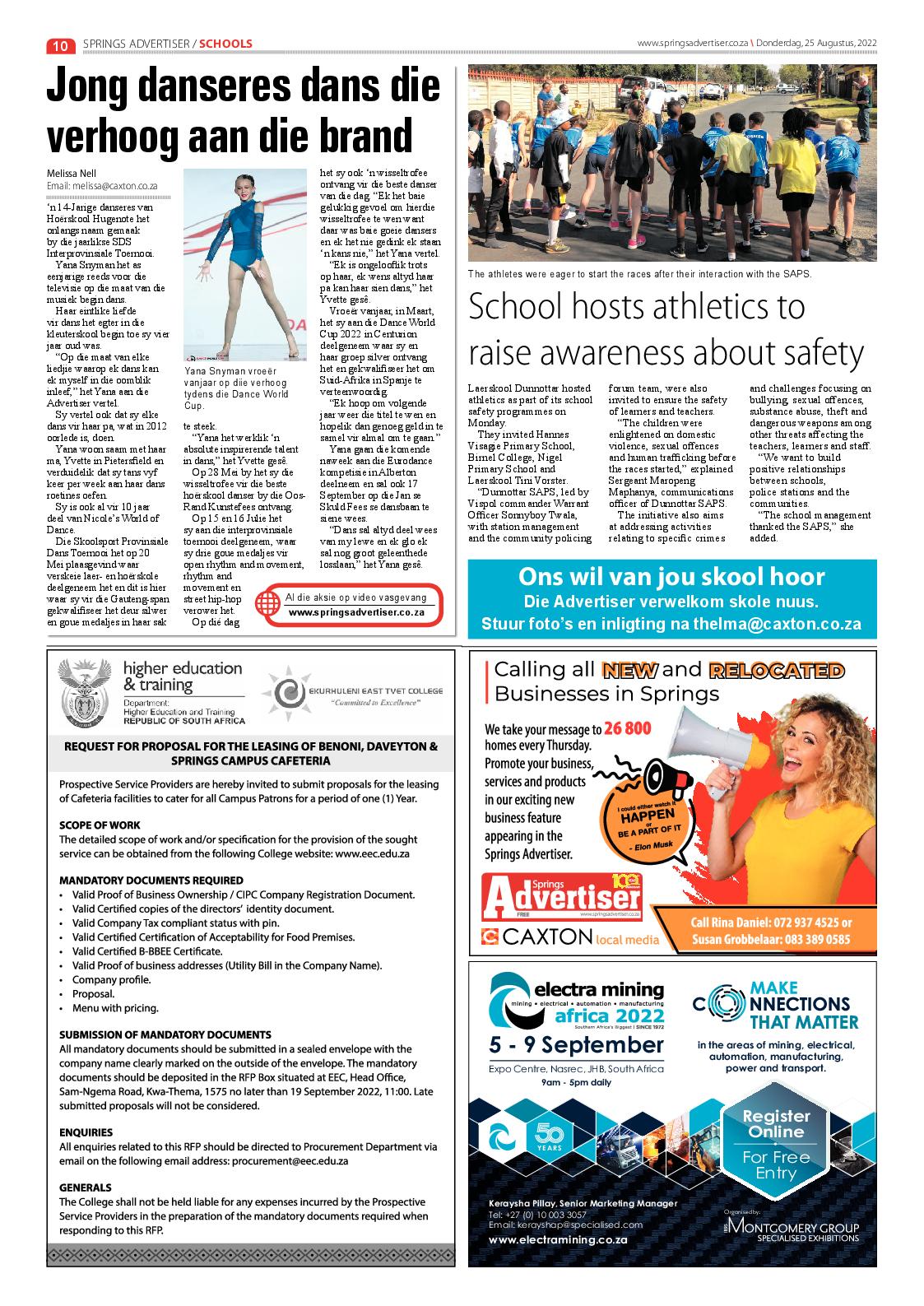Springs Advertiser 25 August 2022 page 12