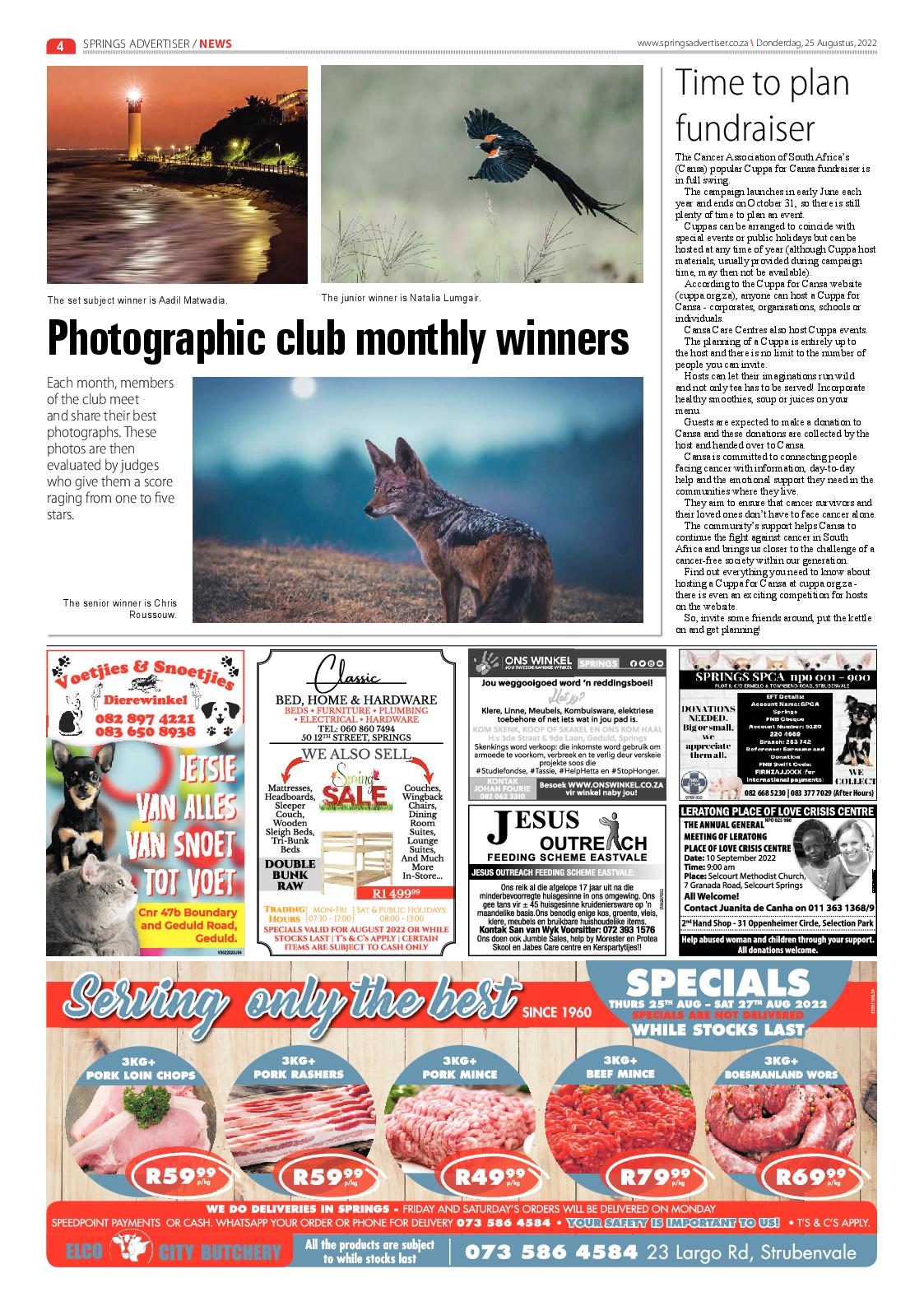 Springs Advertiser 25 August 2022 page 6