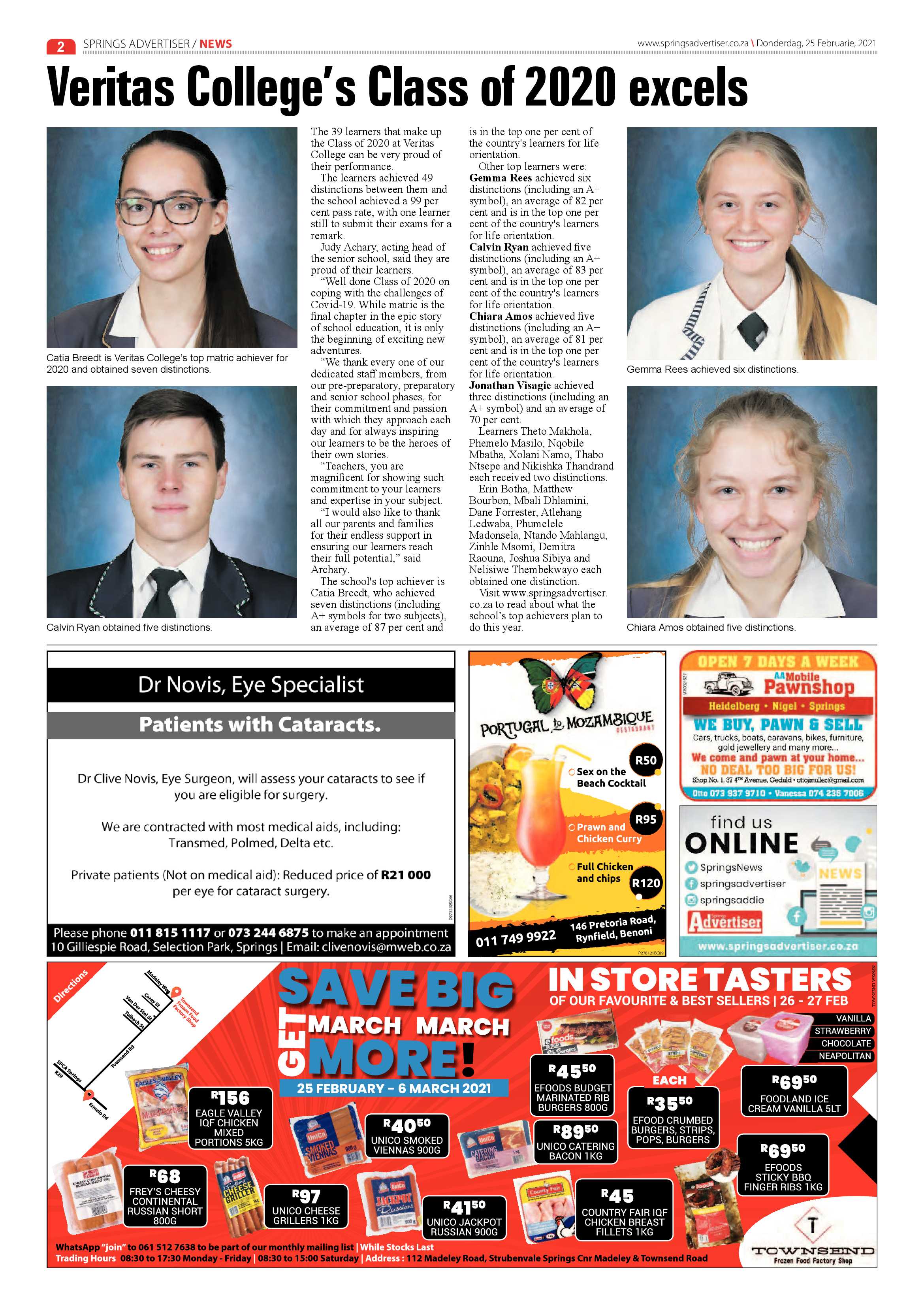Springs Advertiser 25 February 2021 page 2