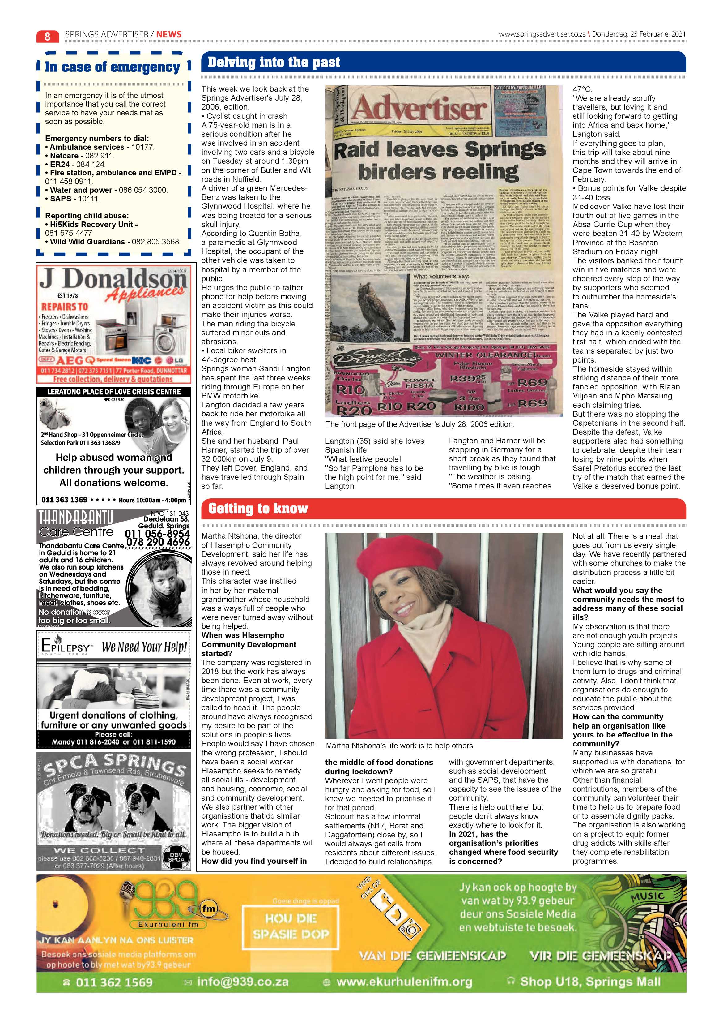 Springs Advertiser 25 February 2021 page 8