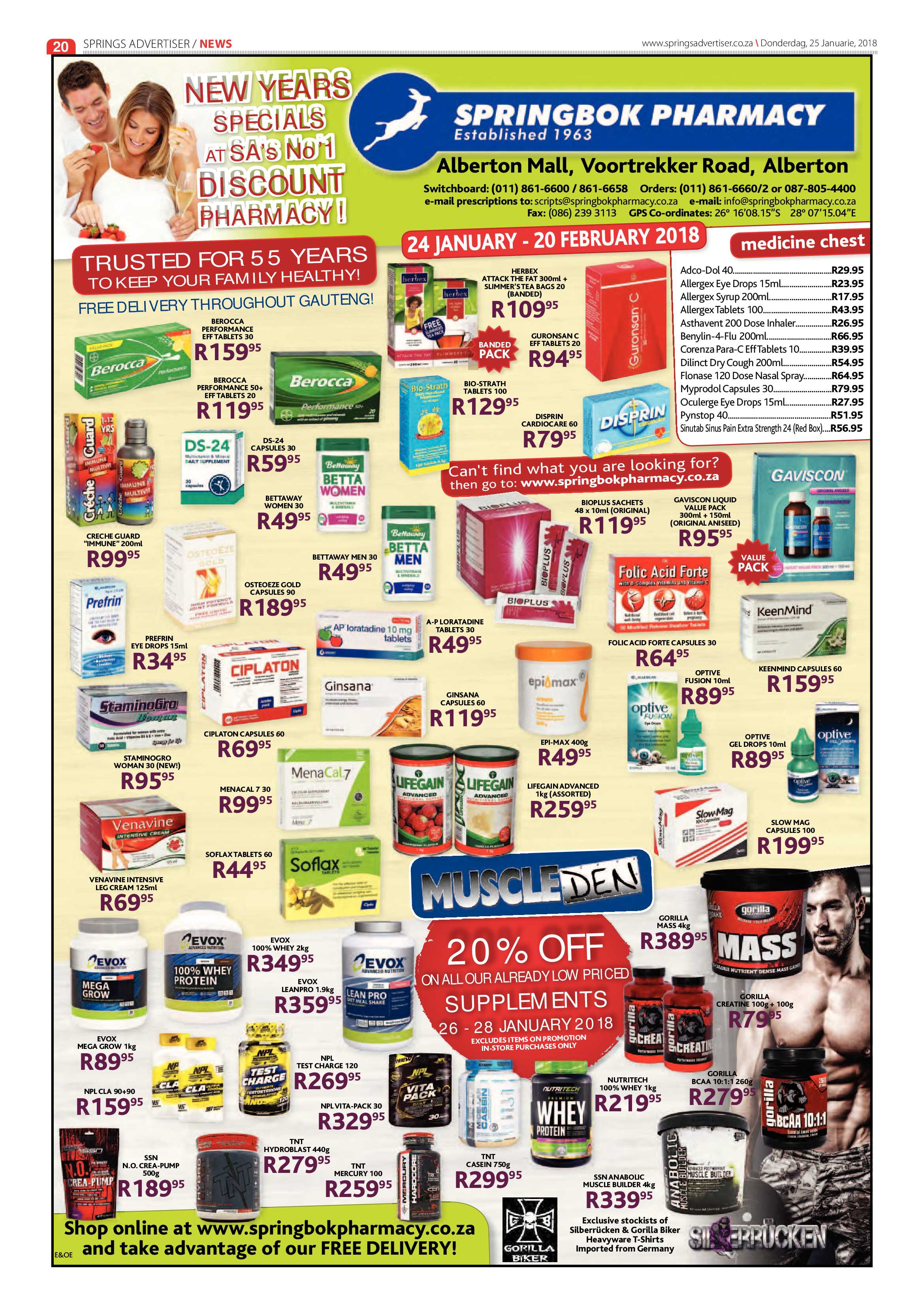Springs Advertiser 25 January 2018 page 22