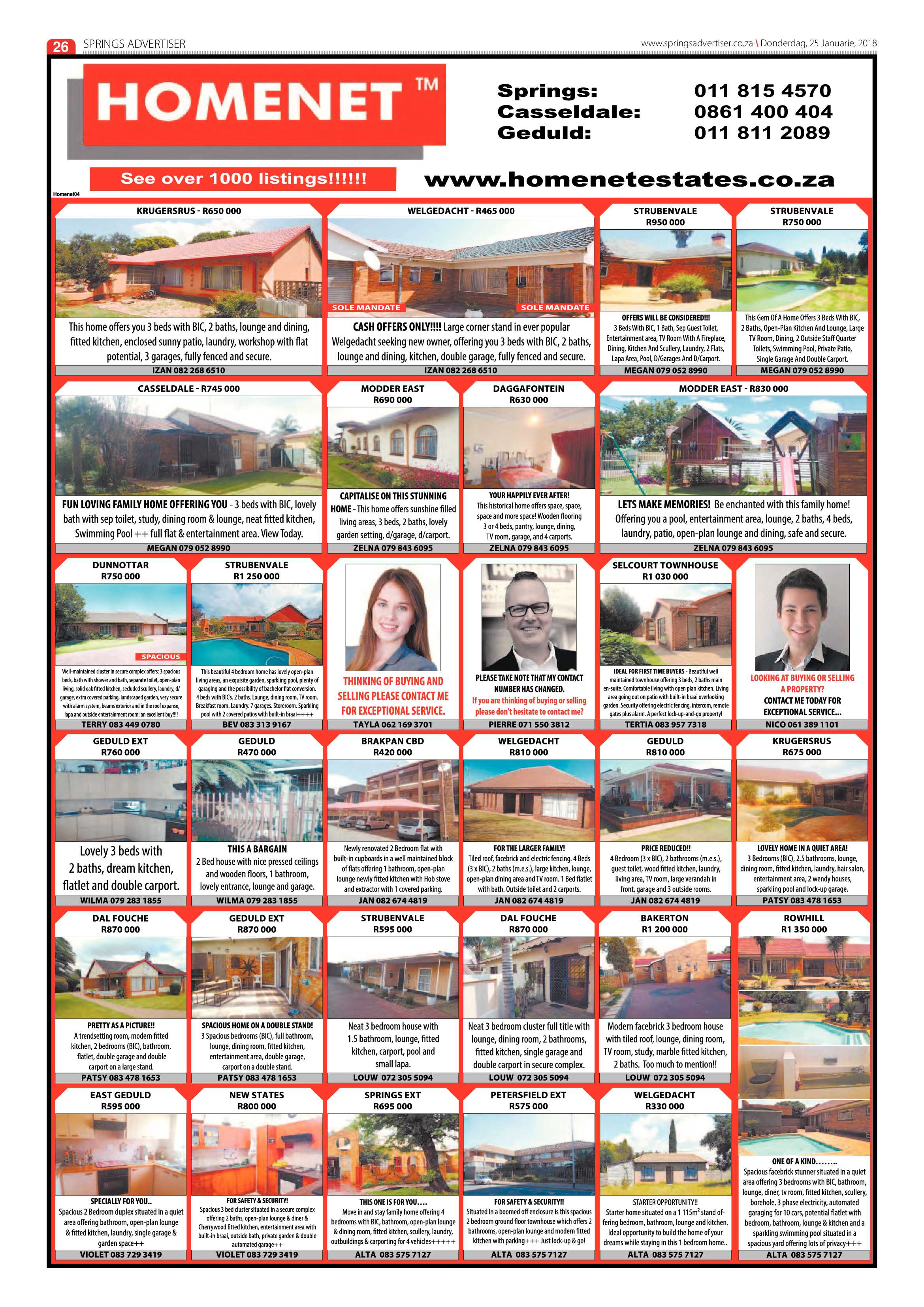 Springs Advertiser 25 January 2018 page 28