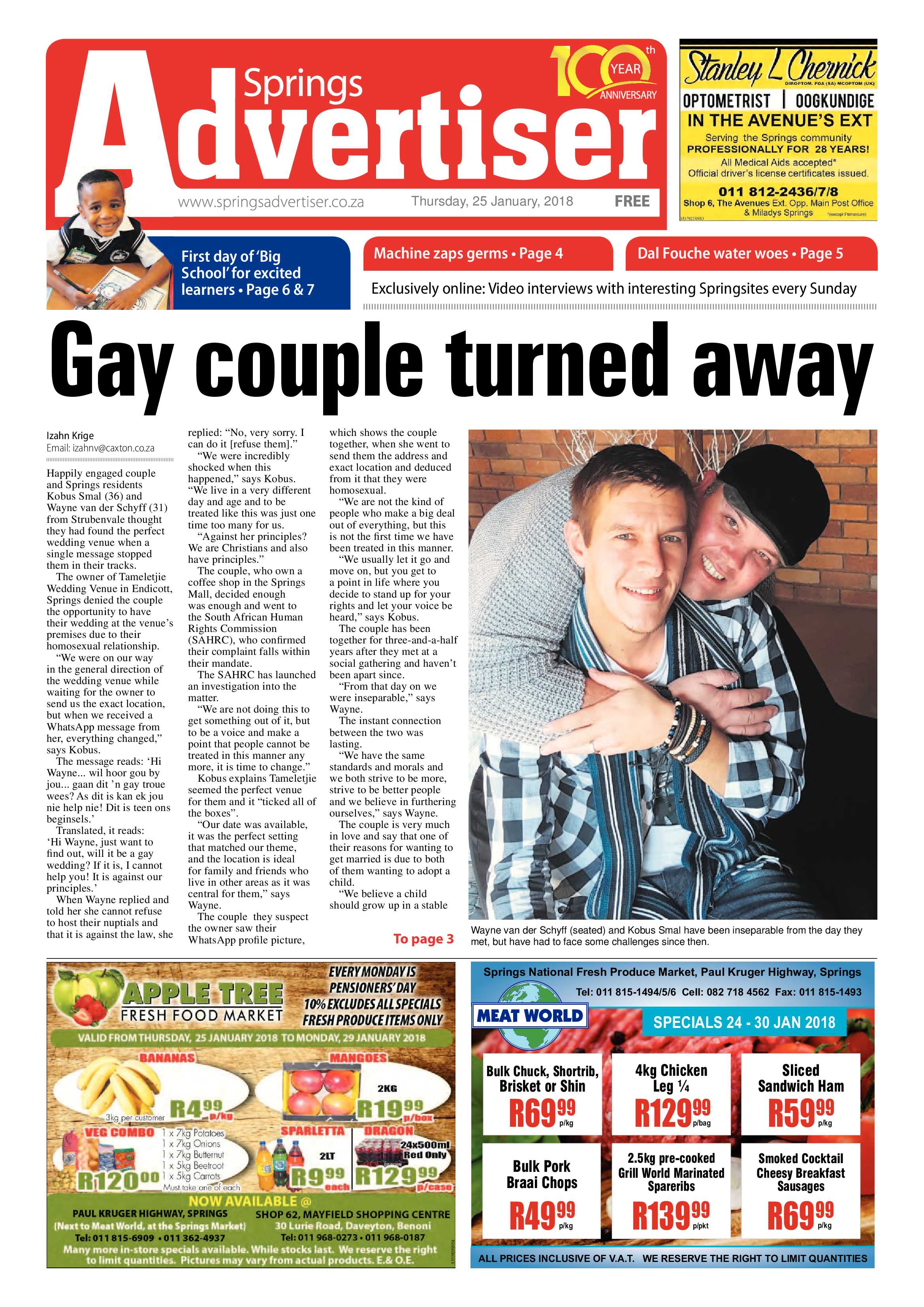 Springs Advertiser 25 January 2018 page 3