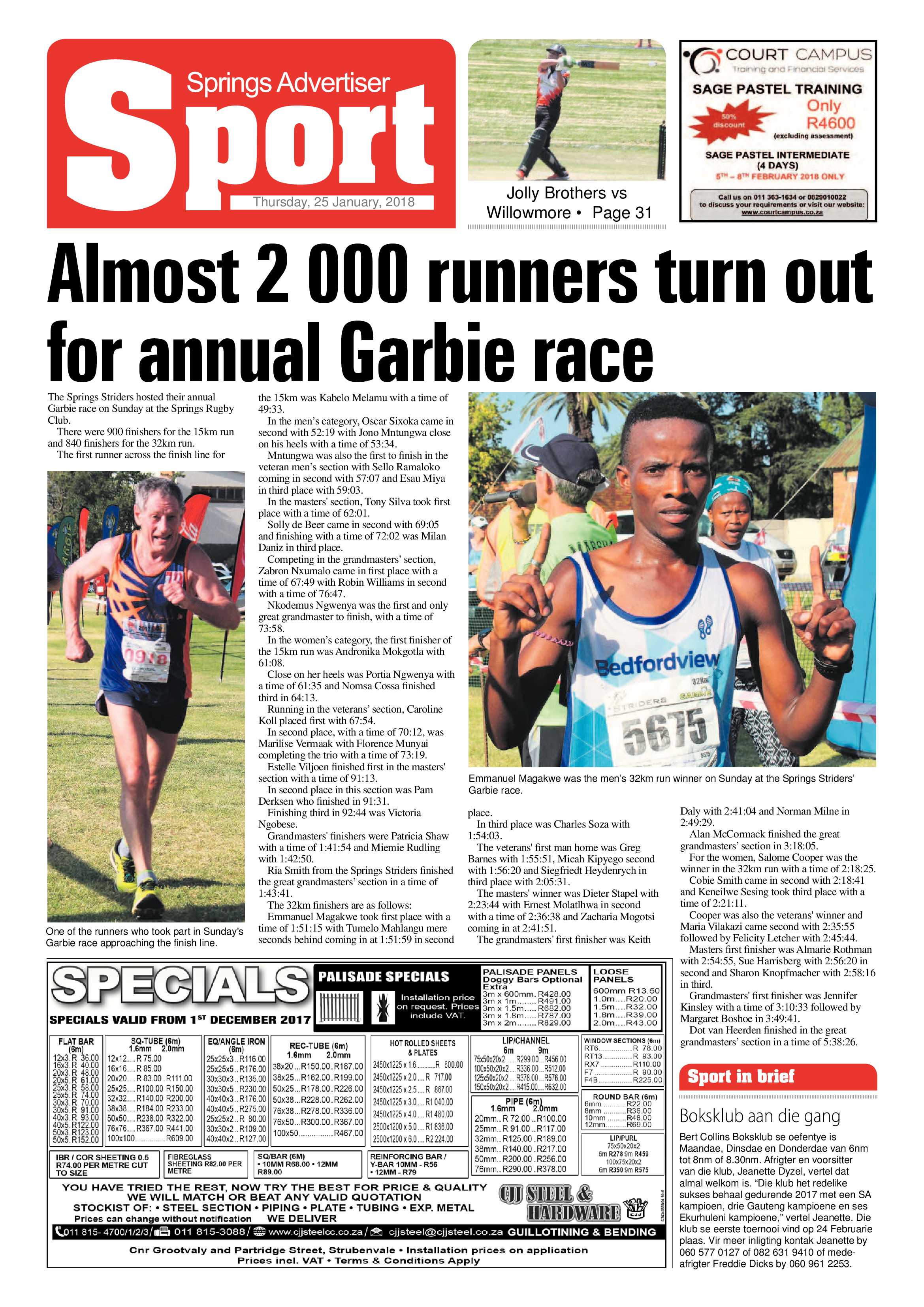 Springs Advertiser 25 January 2018 page 34