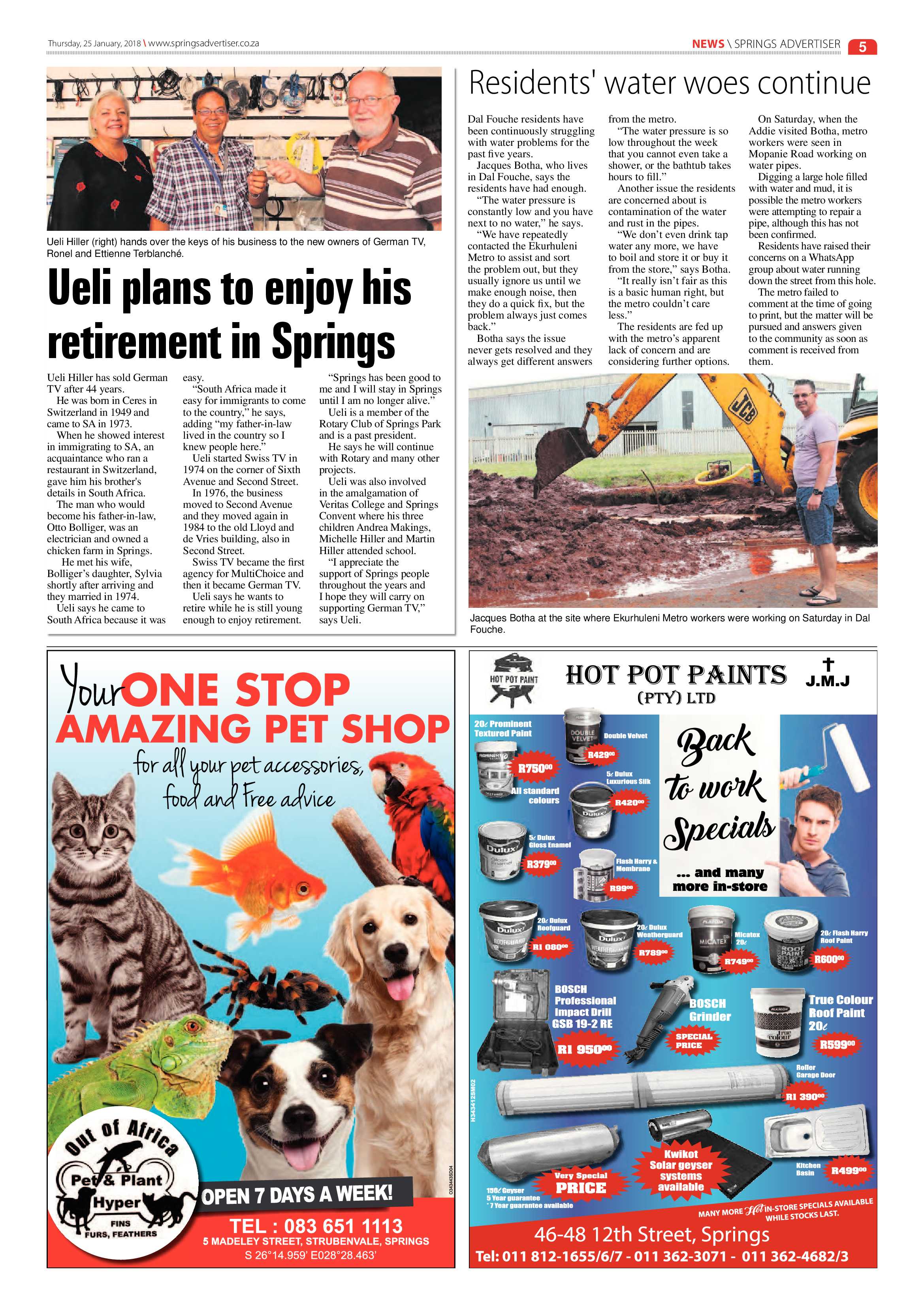 Springs Advertiser 25 January 2018 page 7