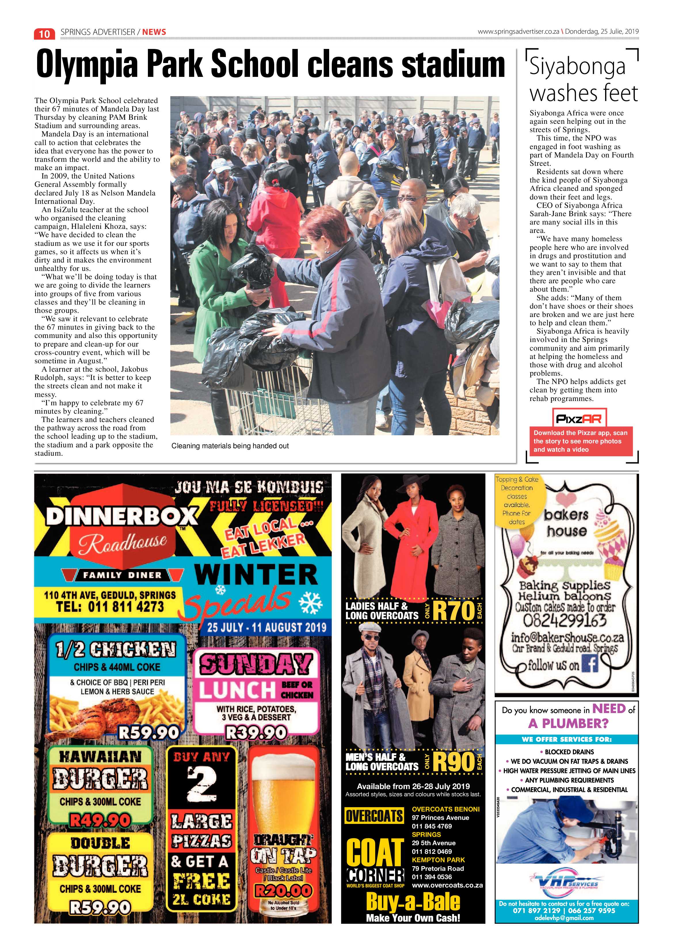 Springs Advertiser 25 July 2019 page 10