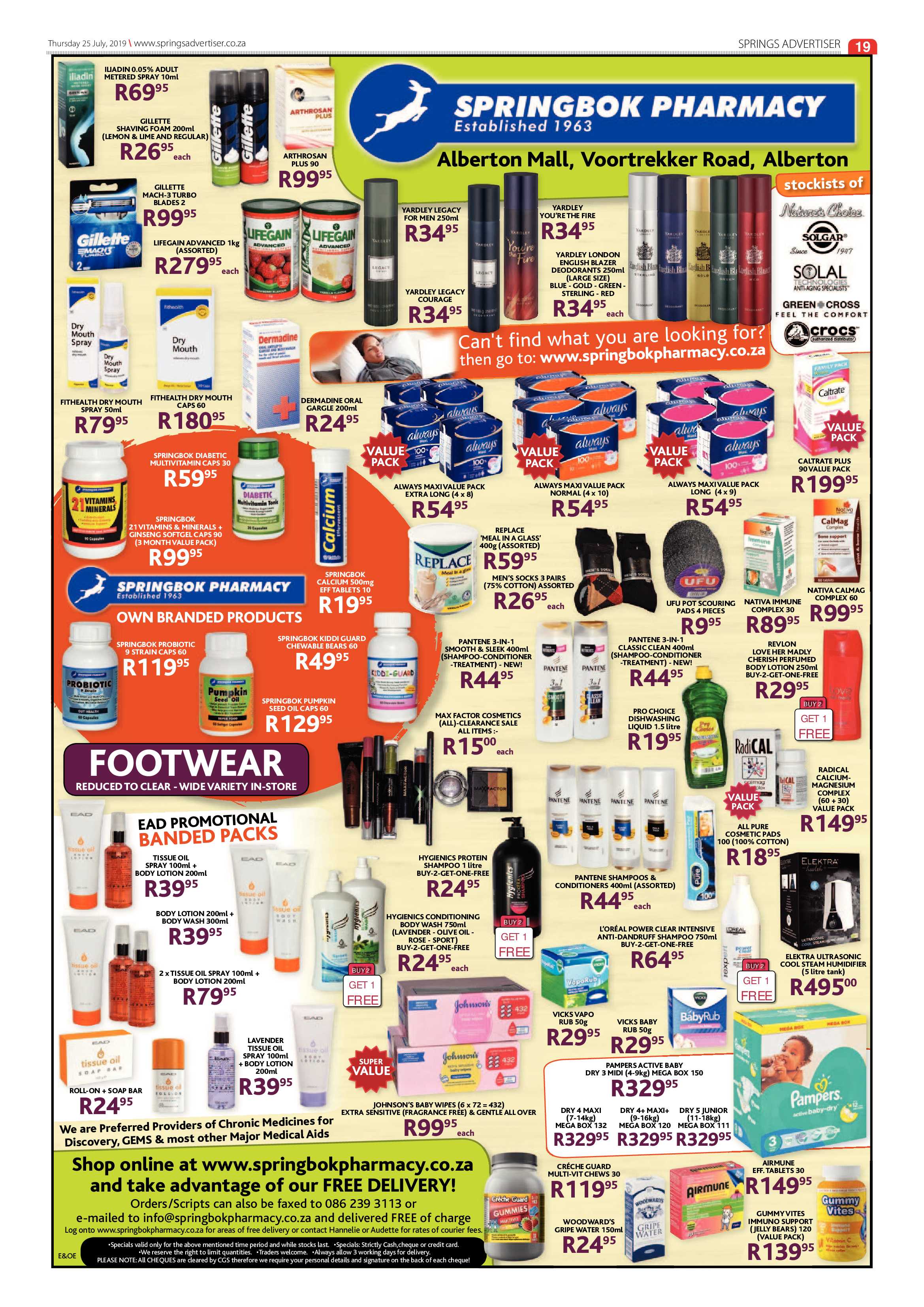 Springs Advertiser 25 July 2019 page 19