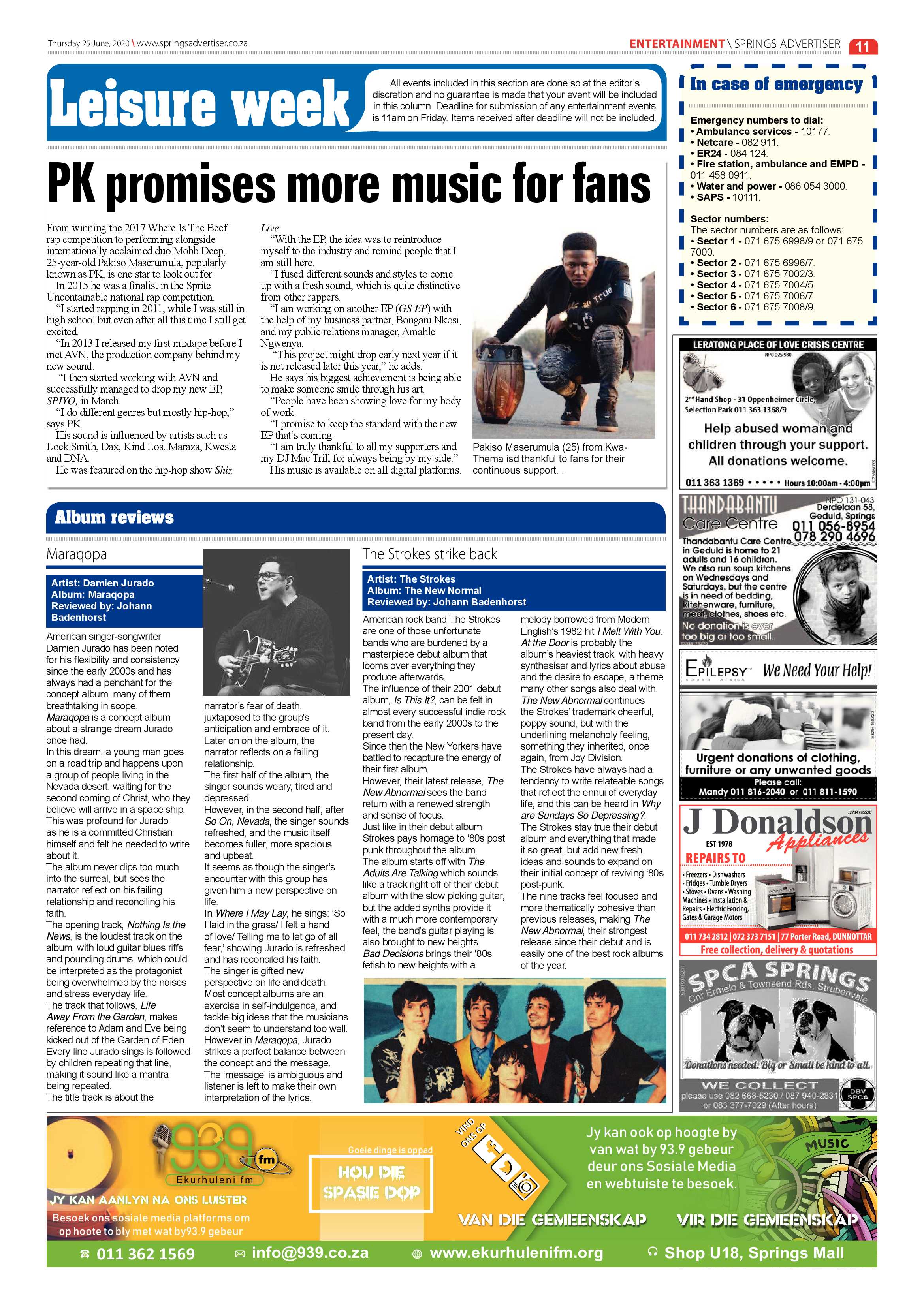 Springs Advertiser 25 June 2020 page 11
