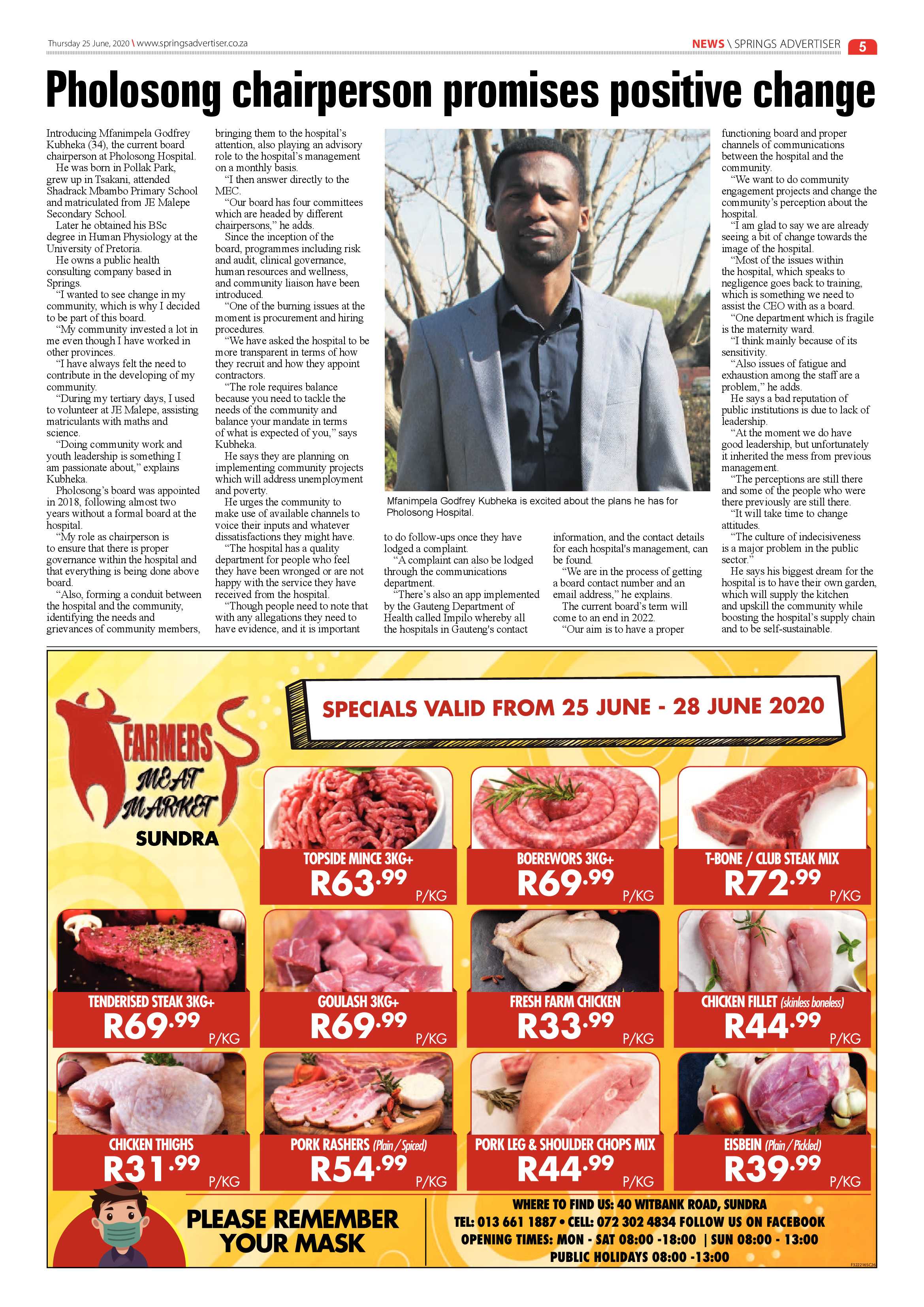 Springs Advertiser 25 June 2020 page 5