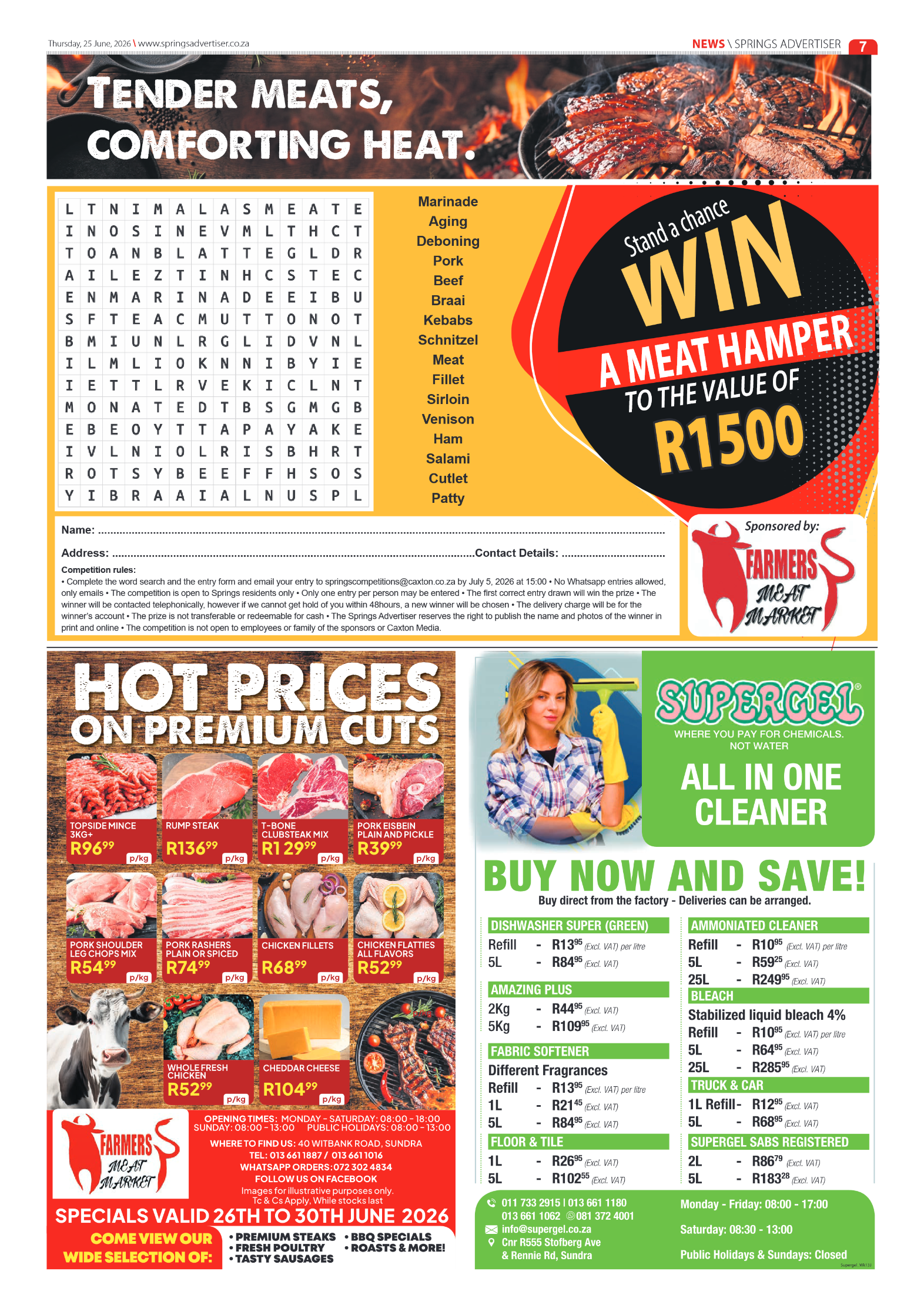 Springs Advertiser 25 June 2026 page 7
