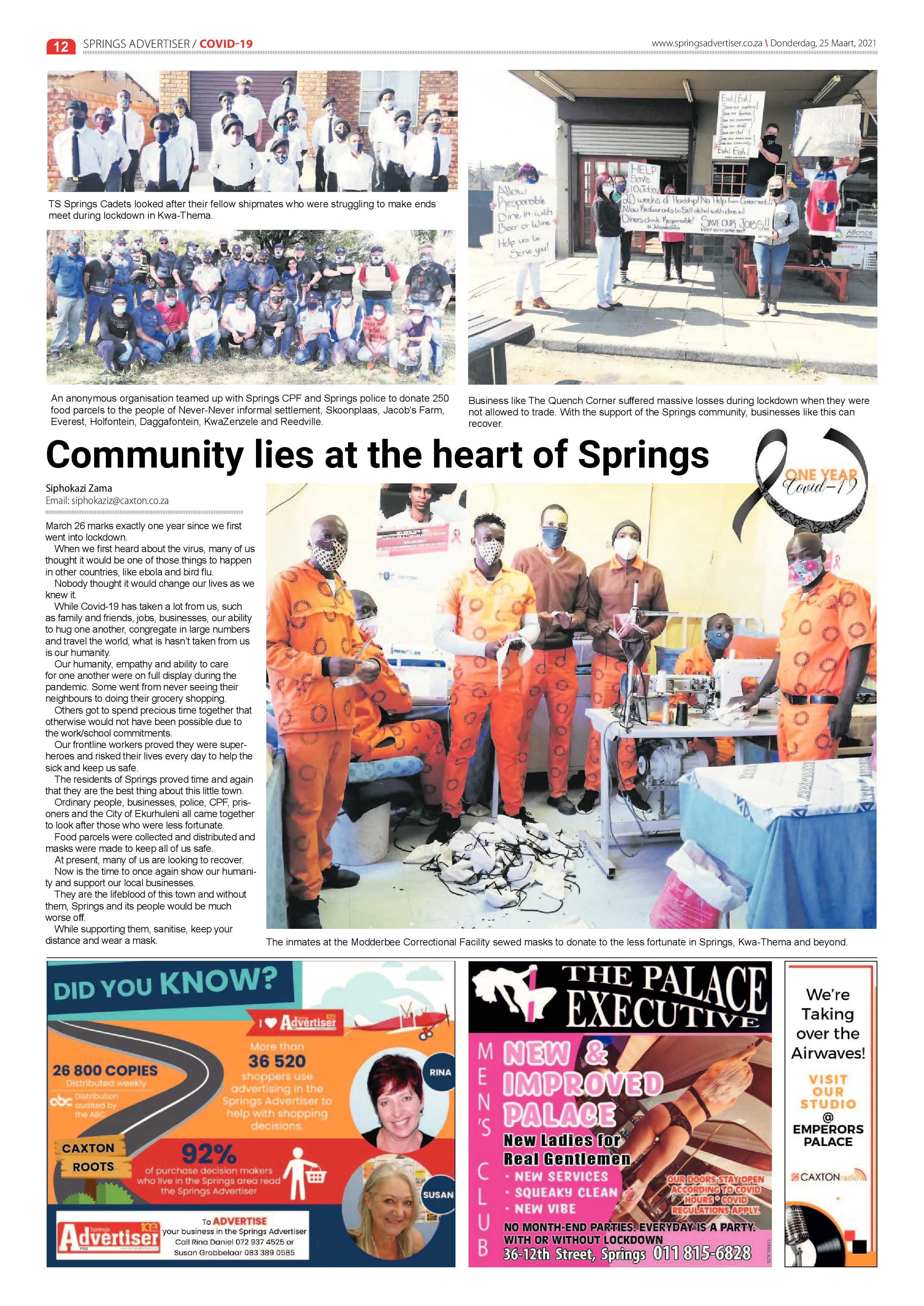 Springs Advertiser 25 March 2021 page 12