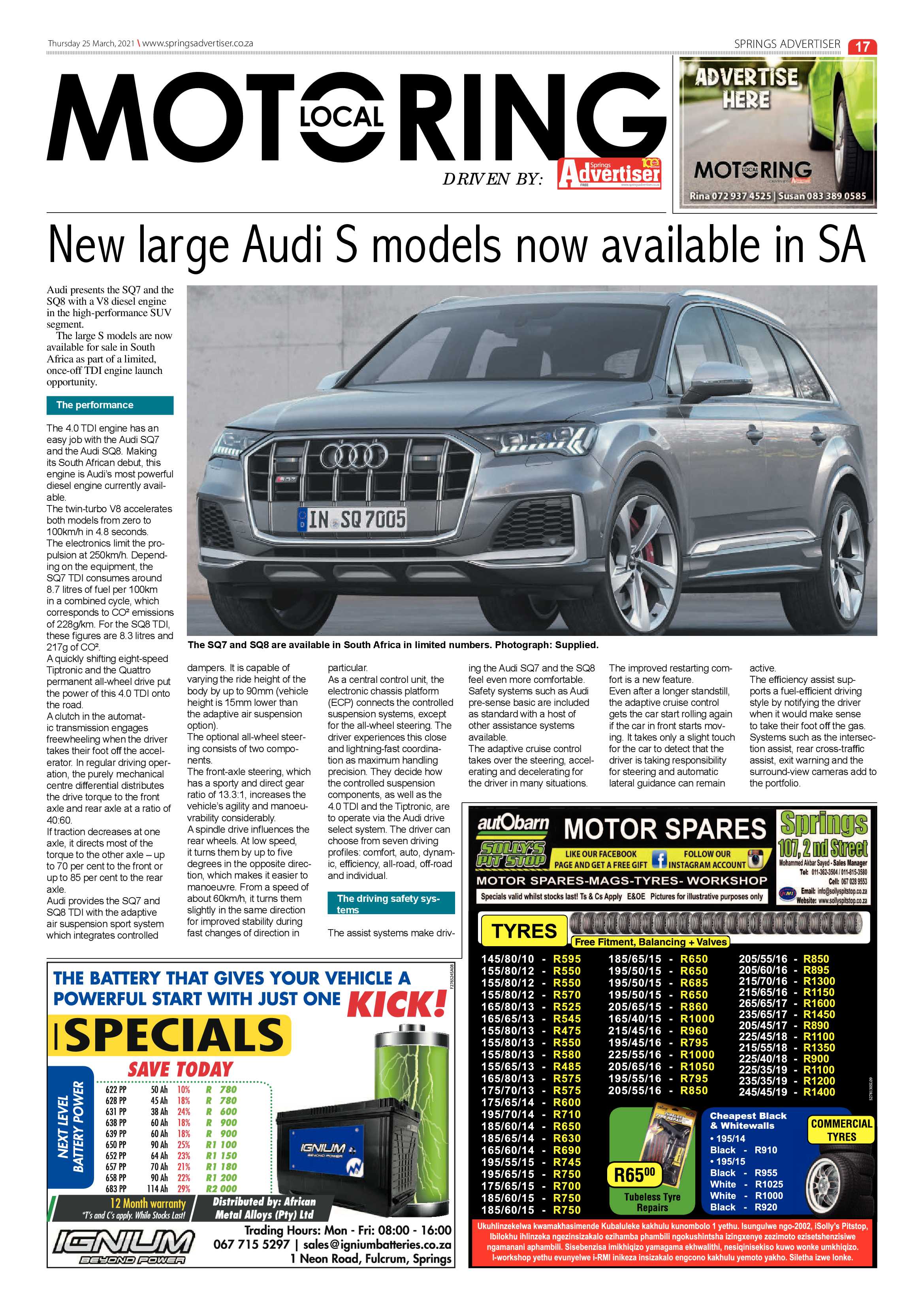 Springs Advertiser 25 March 2021 page 17