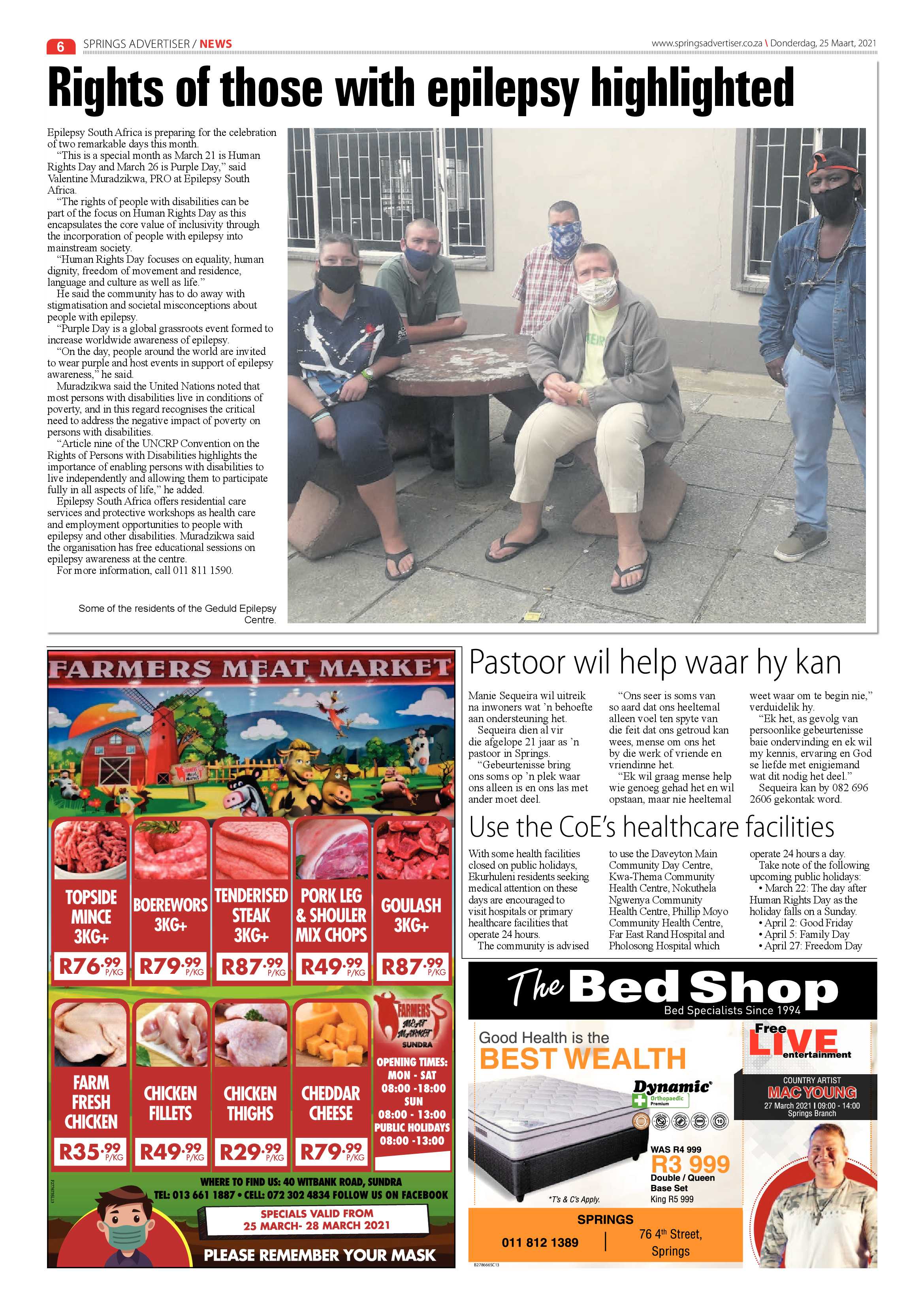 Springs Advertiser 25 March 2021 page 6