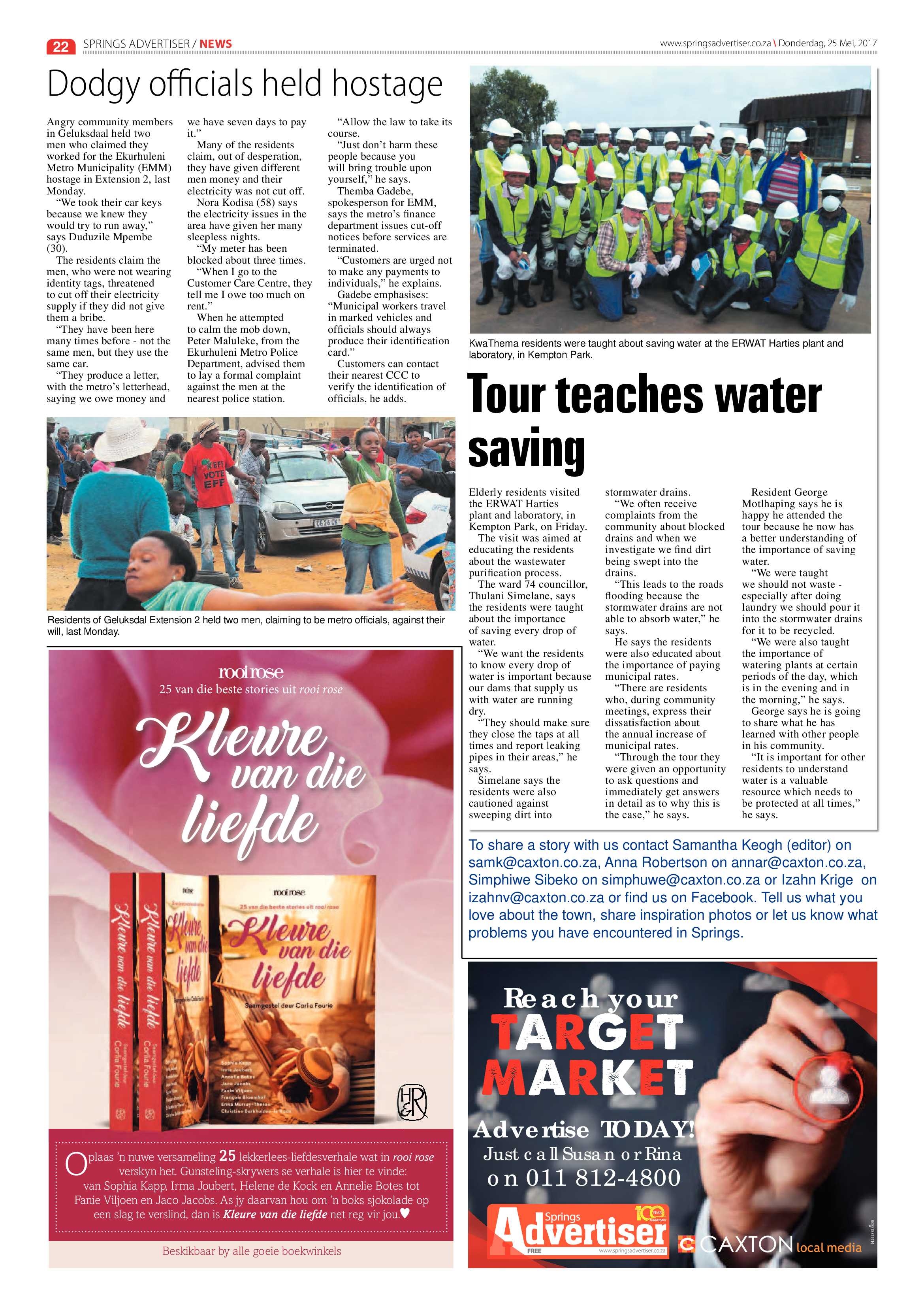 Springs Advertiser 25 May 2017 page 22