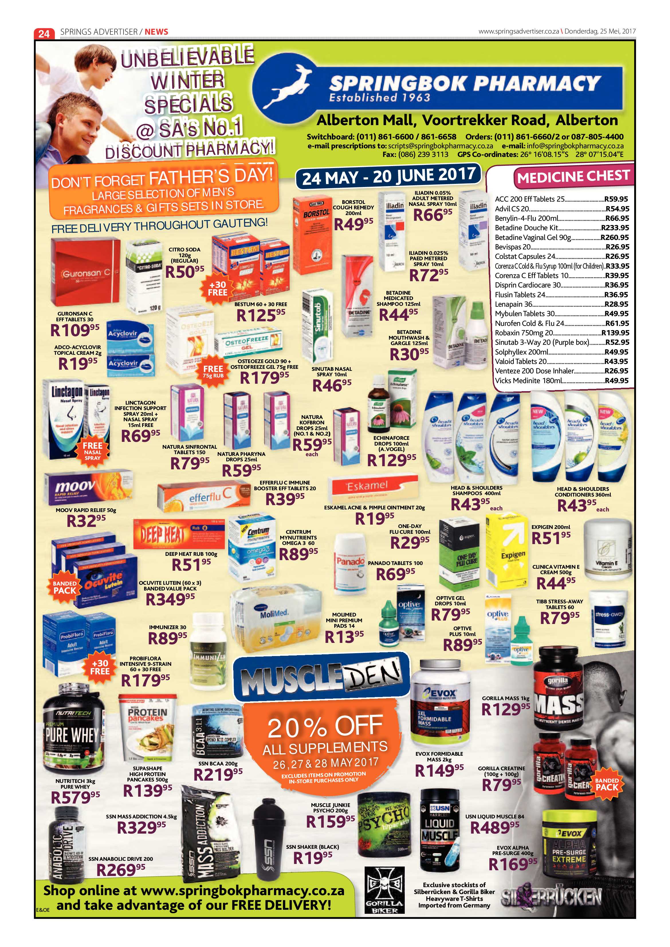 Springs Advertiser 25 May 2017 page 24