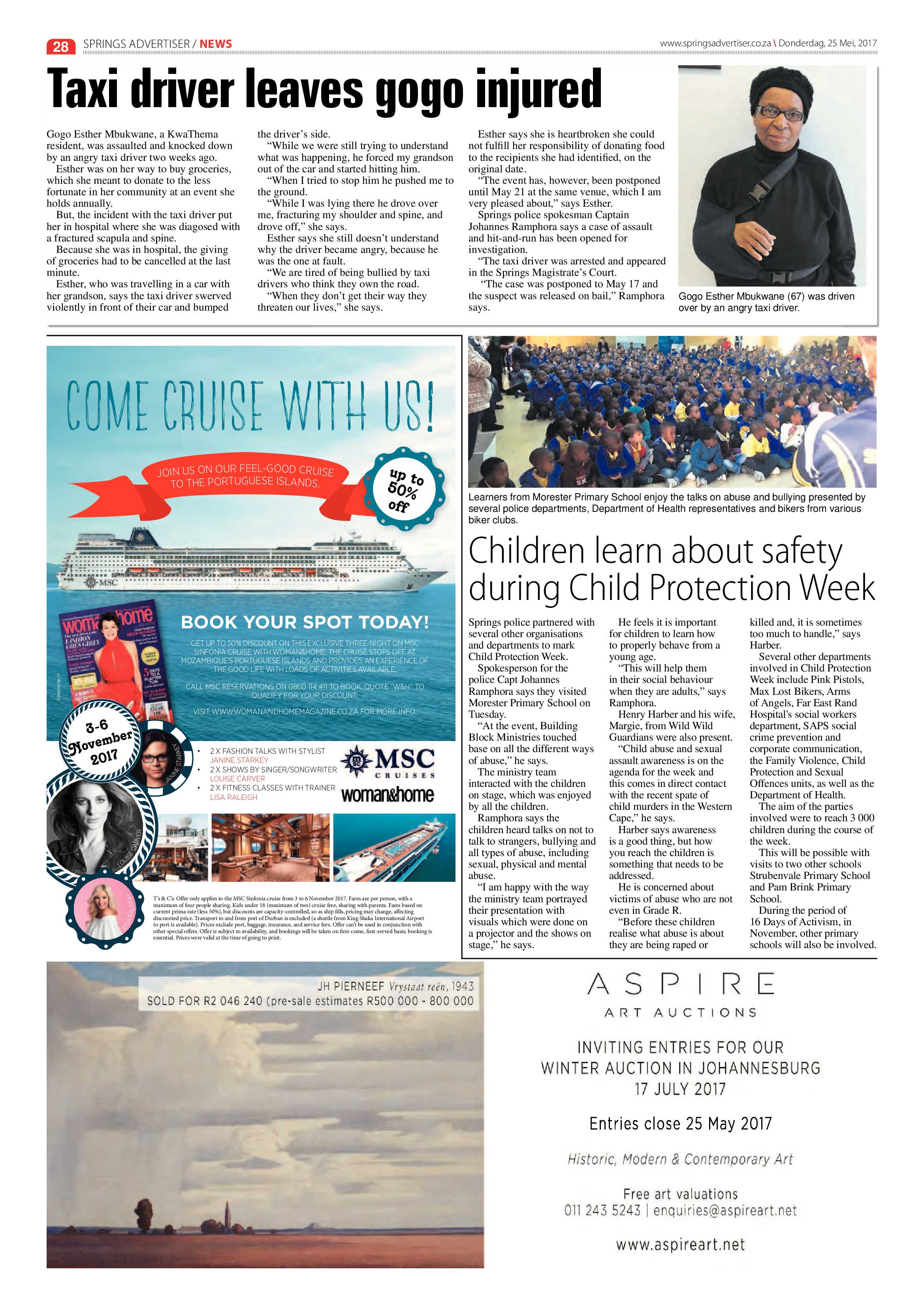 Springs Advertiser 25 May 2017 page 28