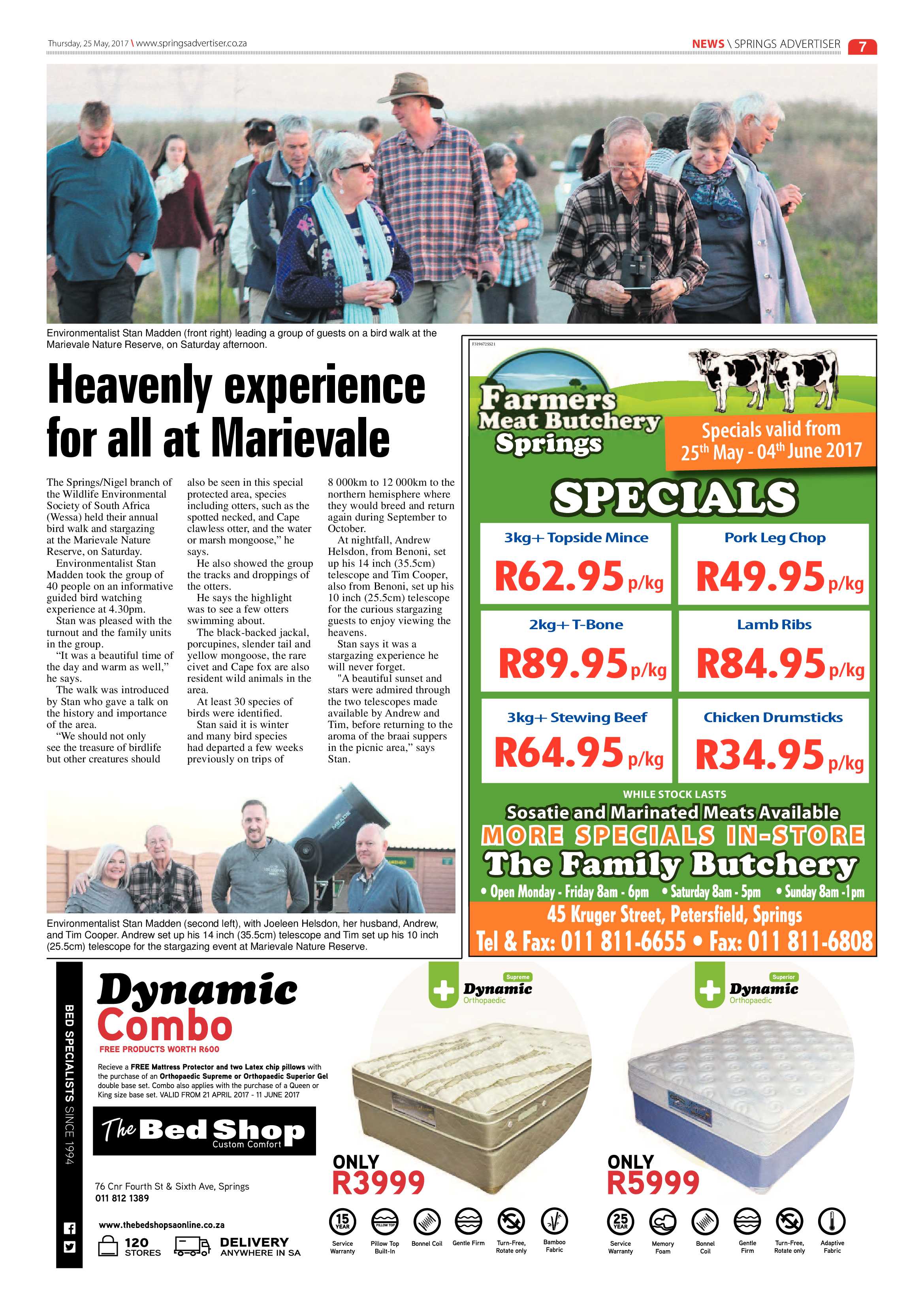 Springs Advertiser 25 May 2017 page 7