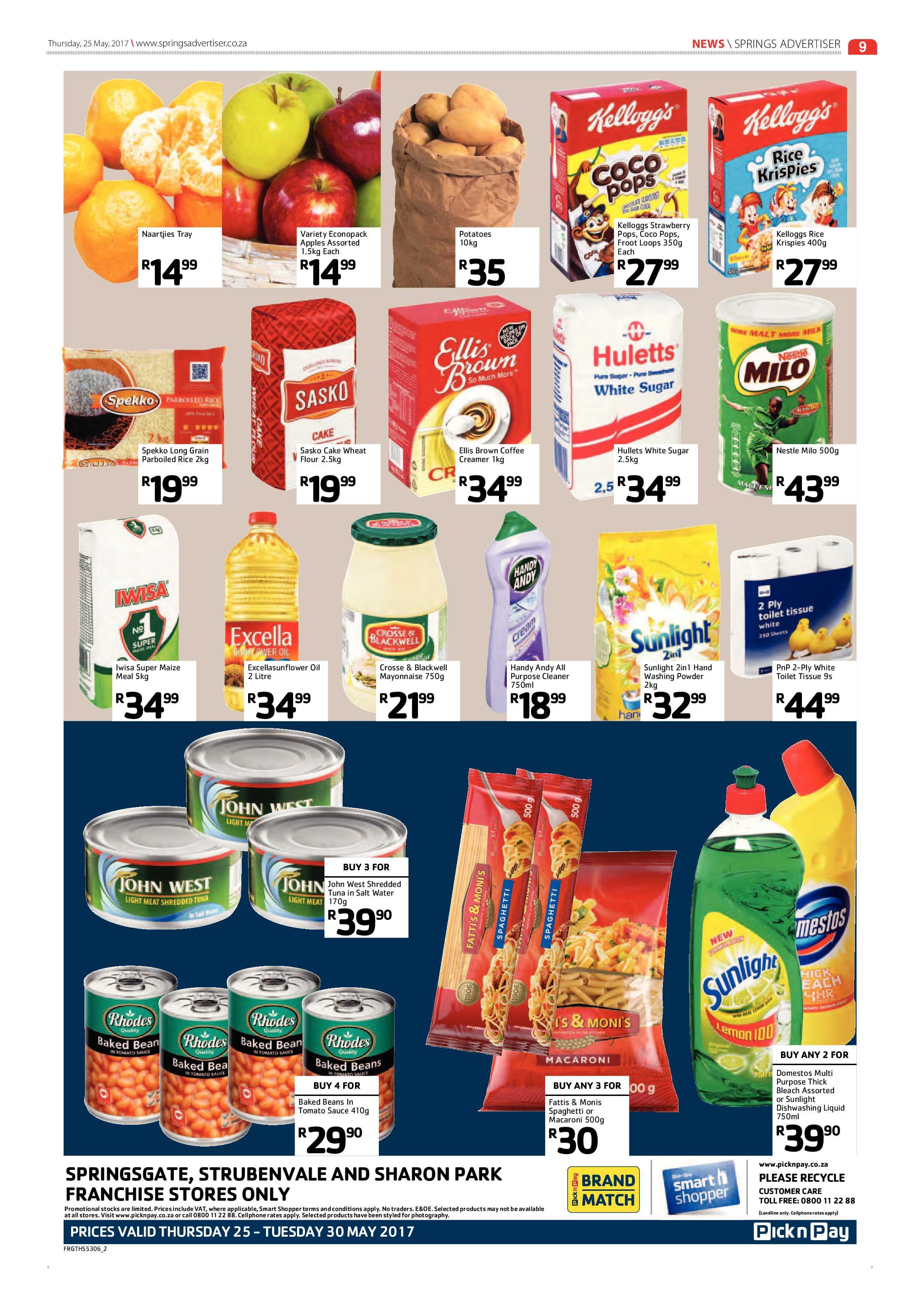 Springs Advertiser 25 May 2017 page 9