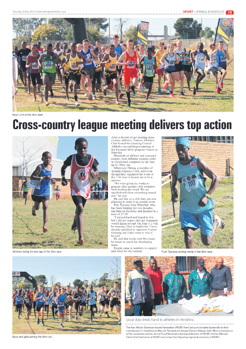 Springs Advertiser 25 May 2023 page 15