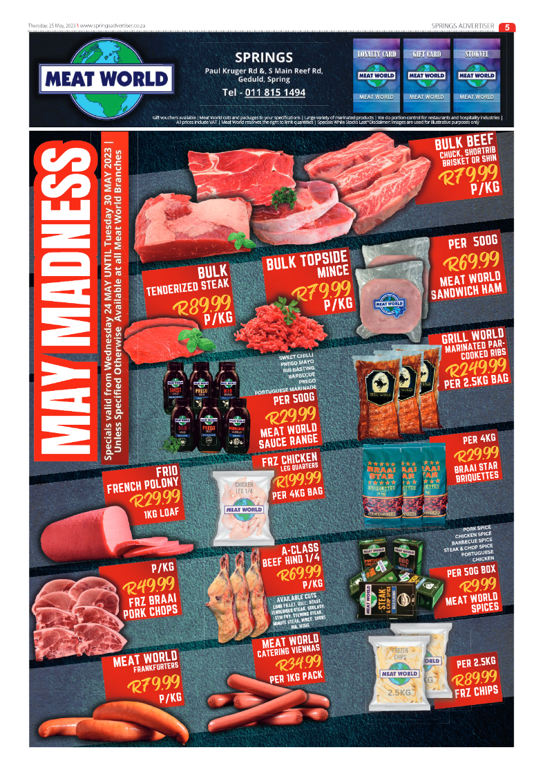 Springs Advertiser 25 May 2023 page 5