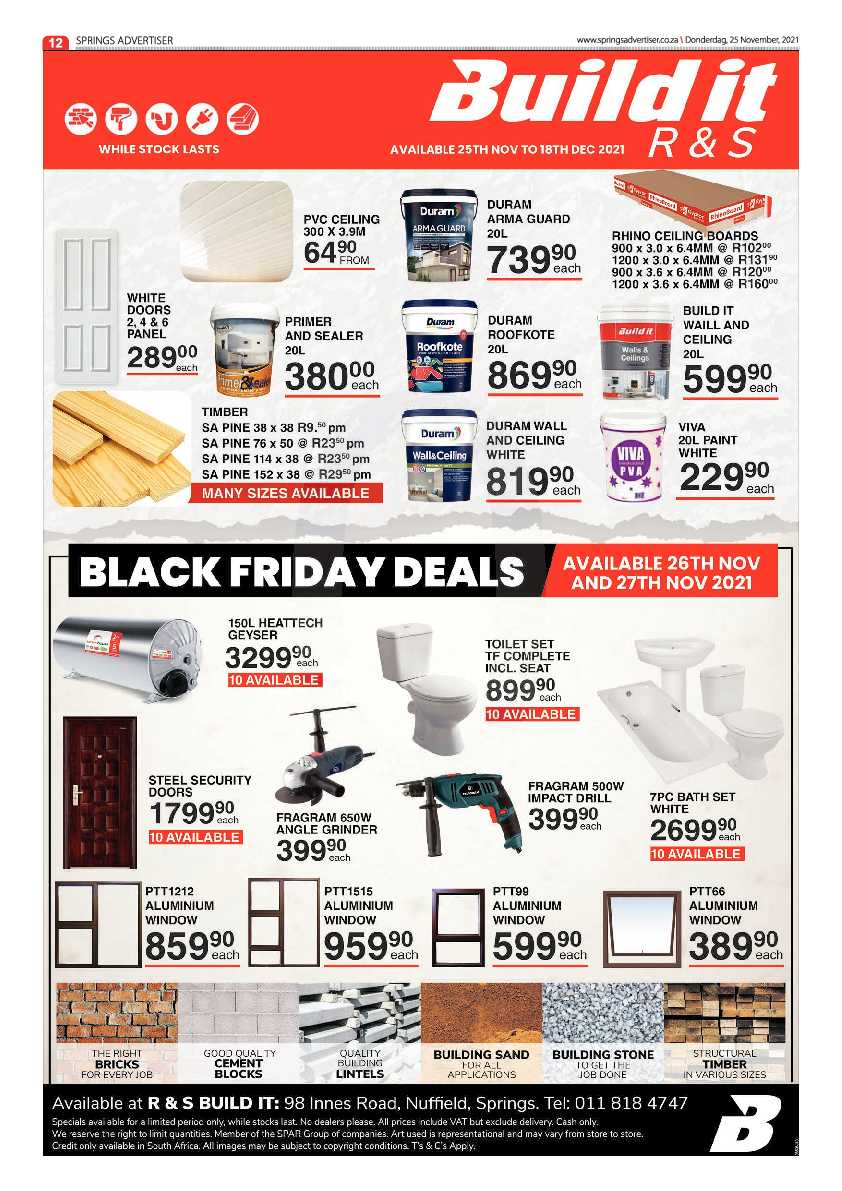 Springs Advertiser 25 November 2021 page 14