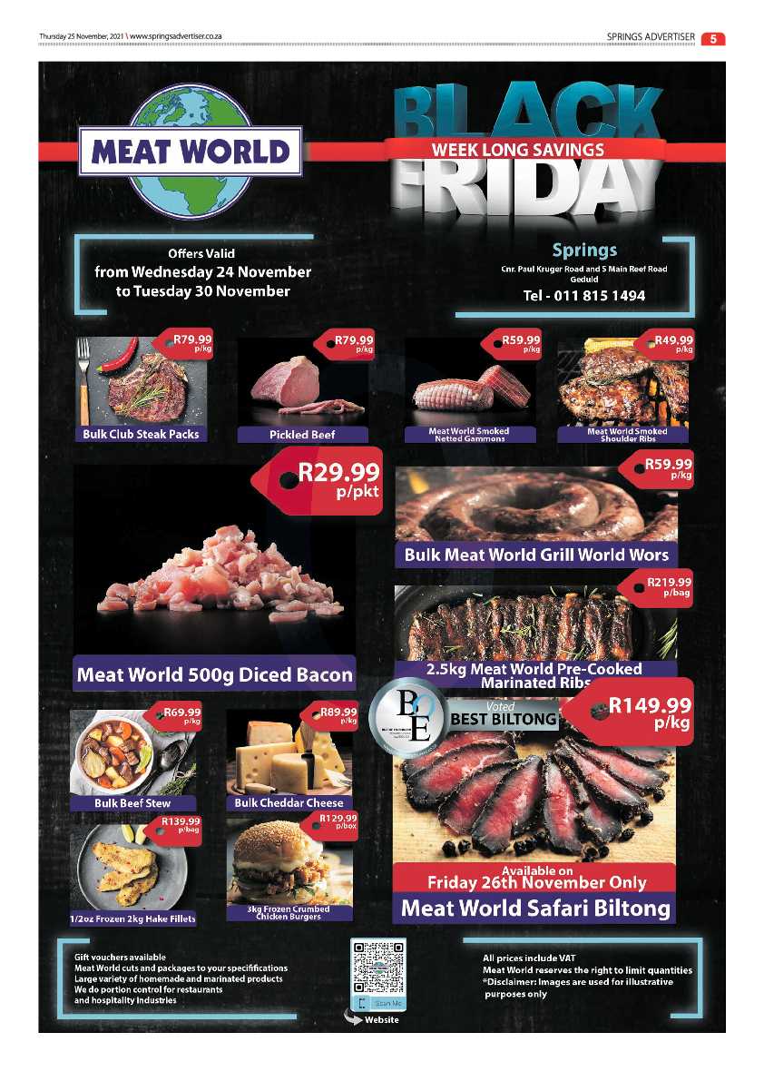 Springs Advertiser 25 November 2021 page 7