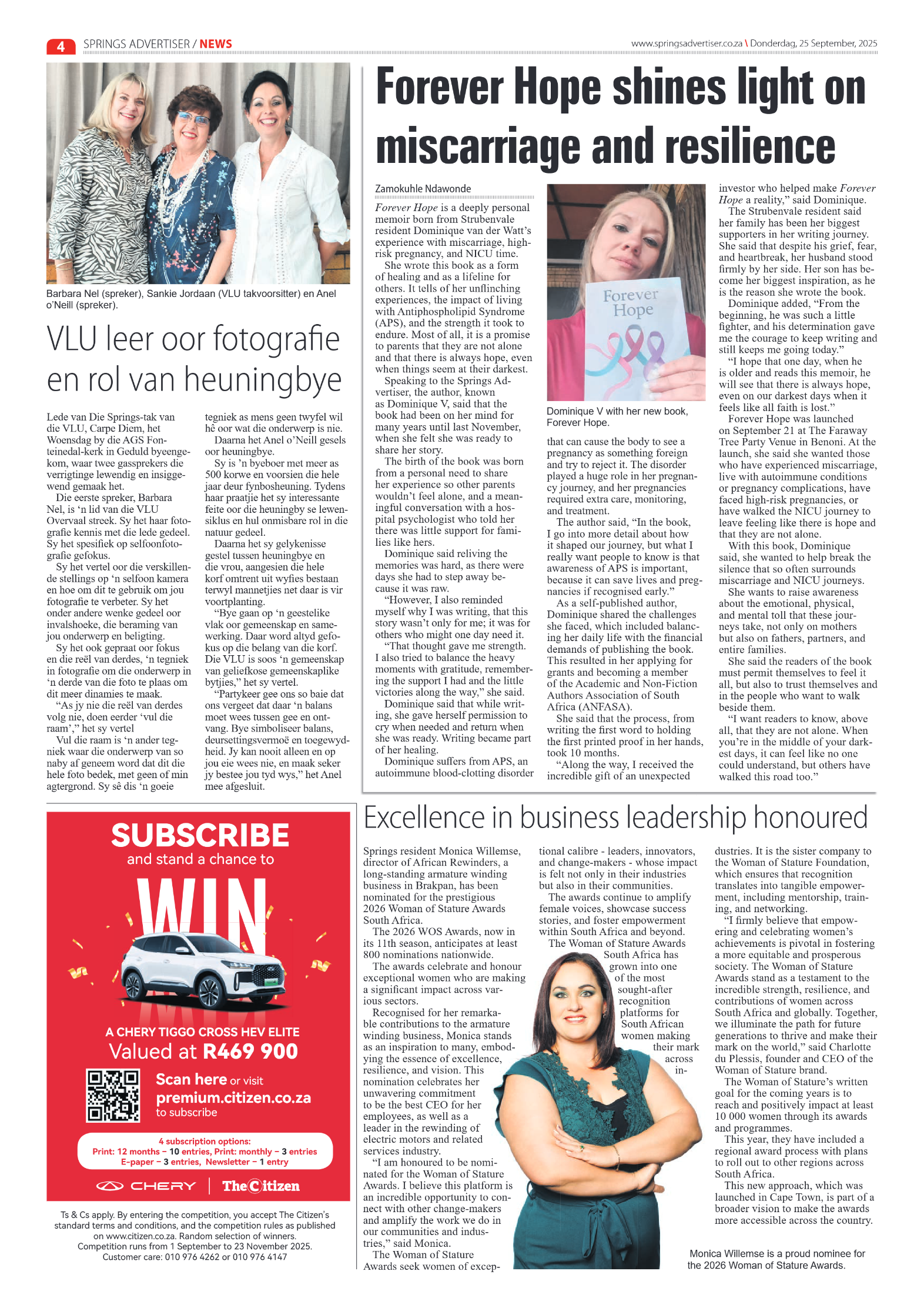 Springs Advertiser 25 September 2025 page 4