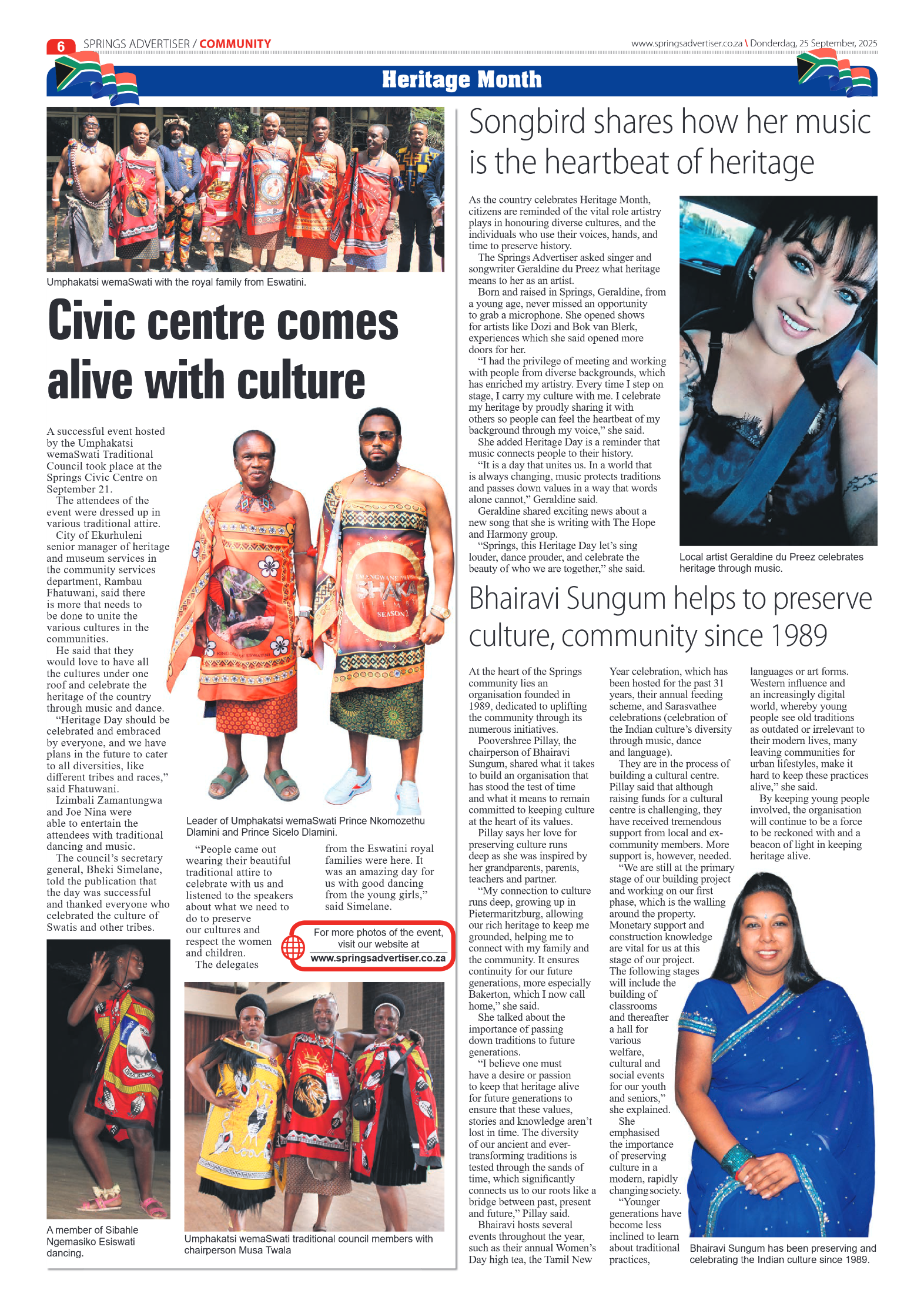 Springs Advertiser 25 September 2025 page 6