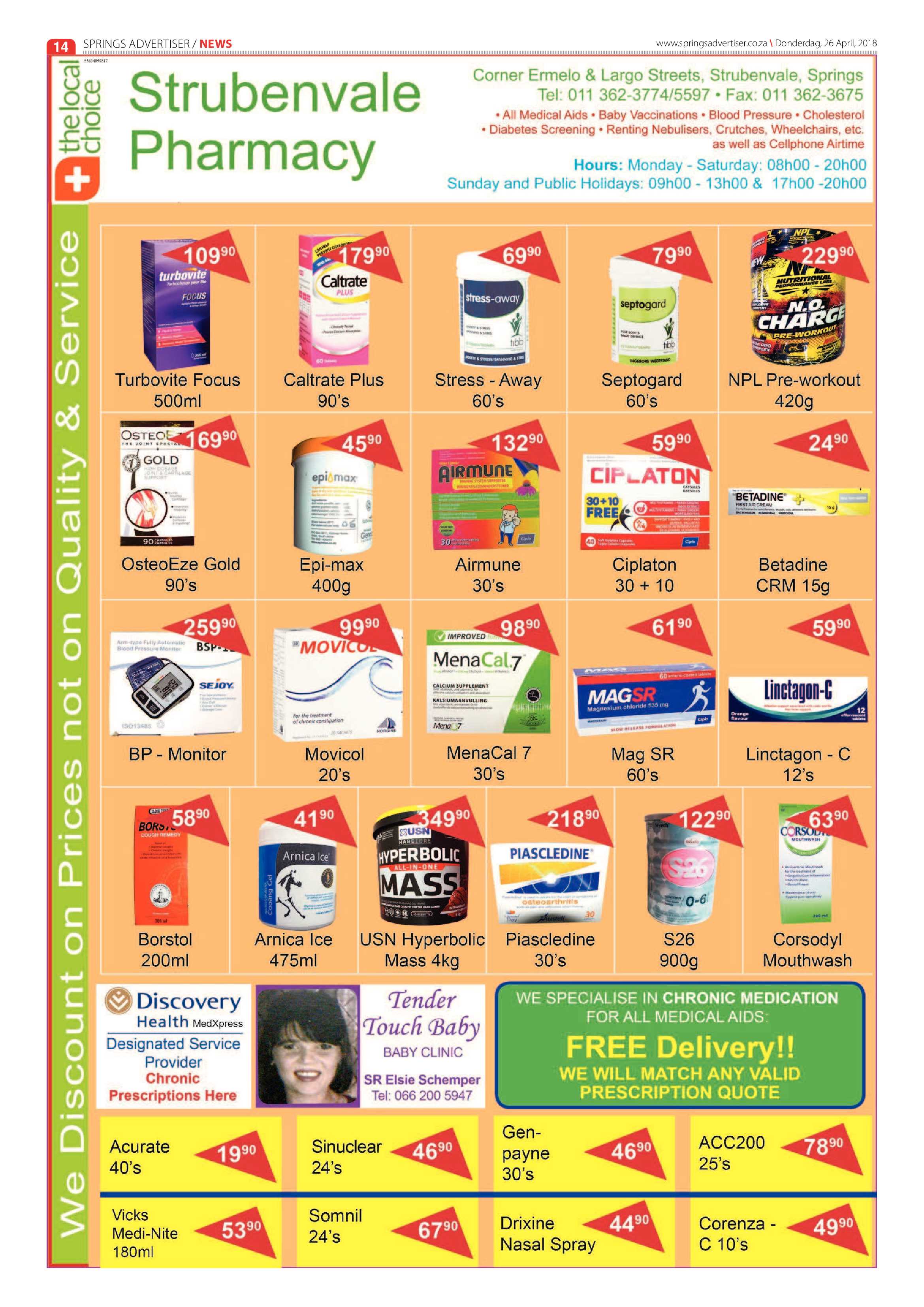 Springs Advertiser 26 April 2018 page 16