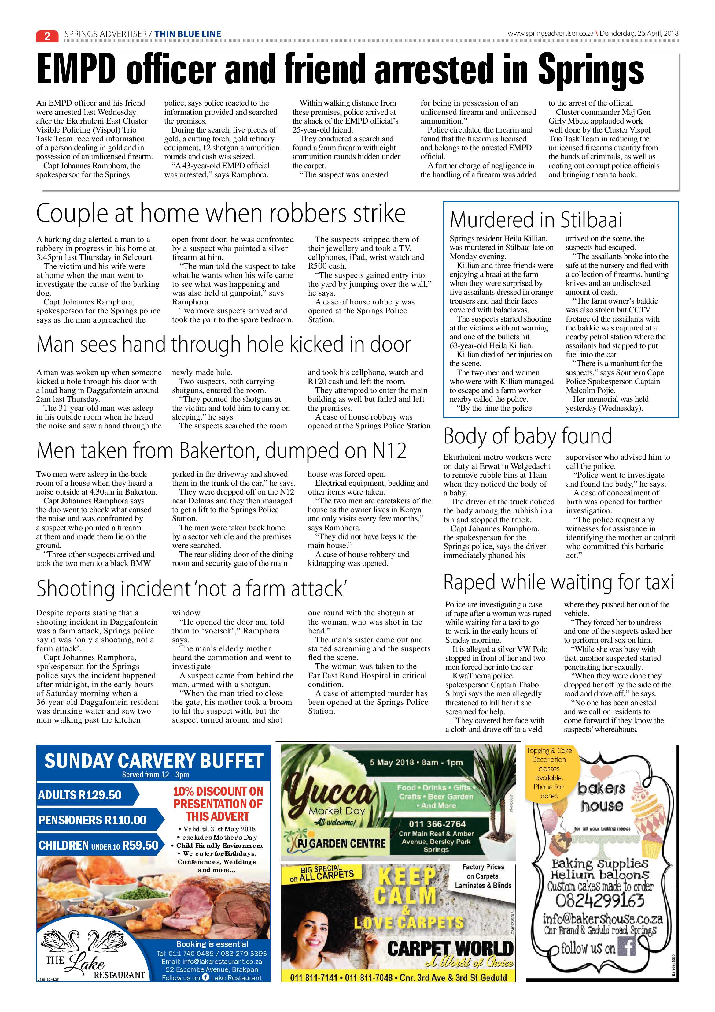 Springs Advertiser 26 April 2018 page 4