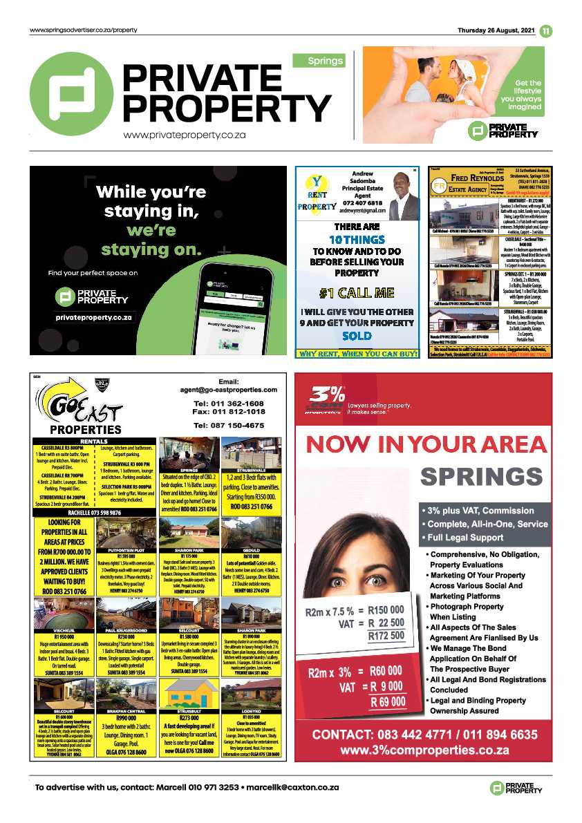 Springs Advertiser 26 August 2021 page 11