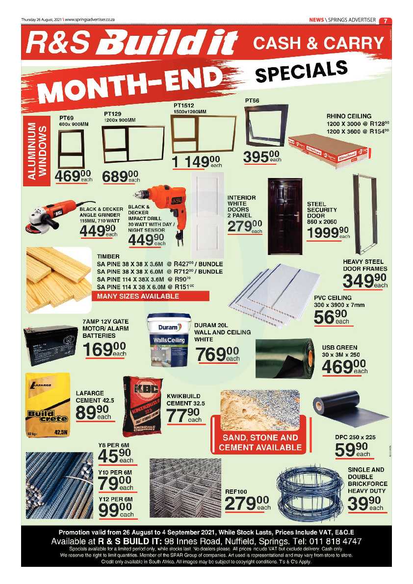Springs Advertiser 26 August 2021 page 7
