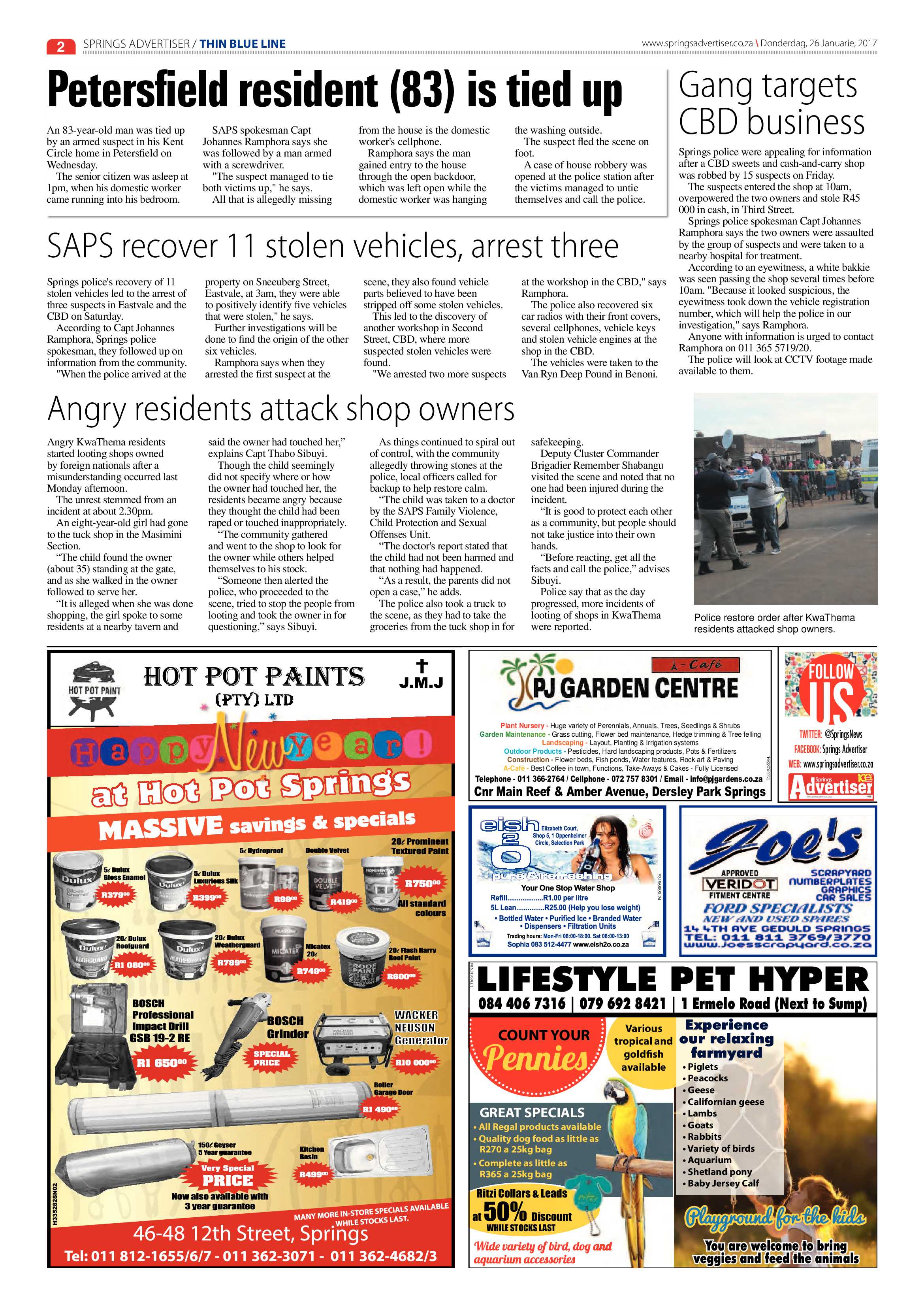 Springs Advertiser 26 January 2017 page 2