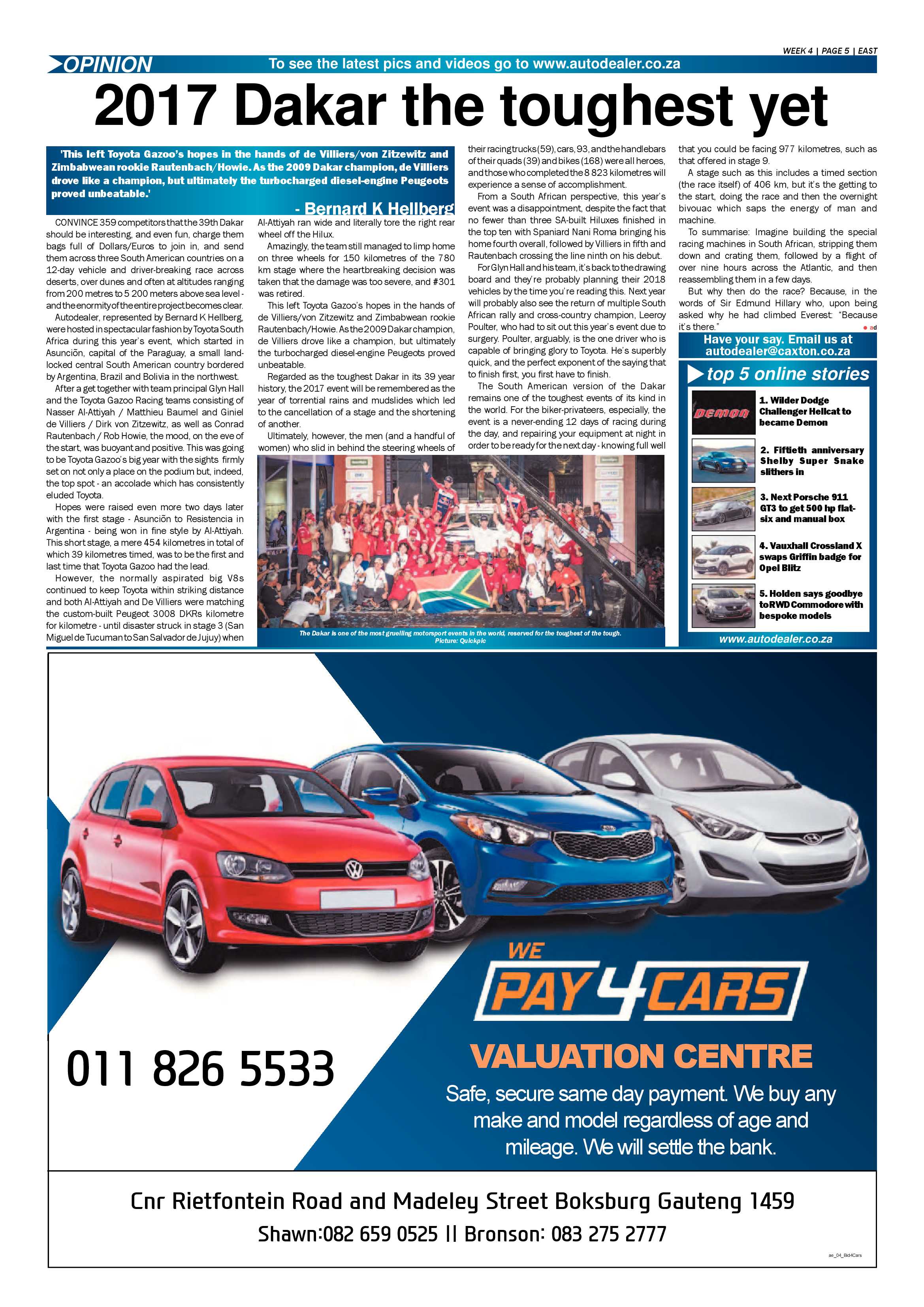 Springs Advertiser 26 January 2017 page 37
