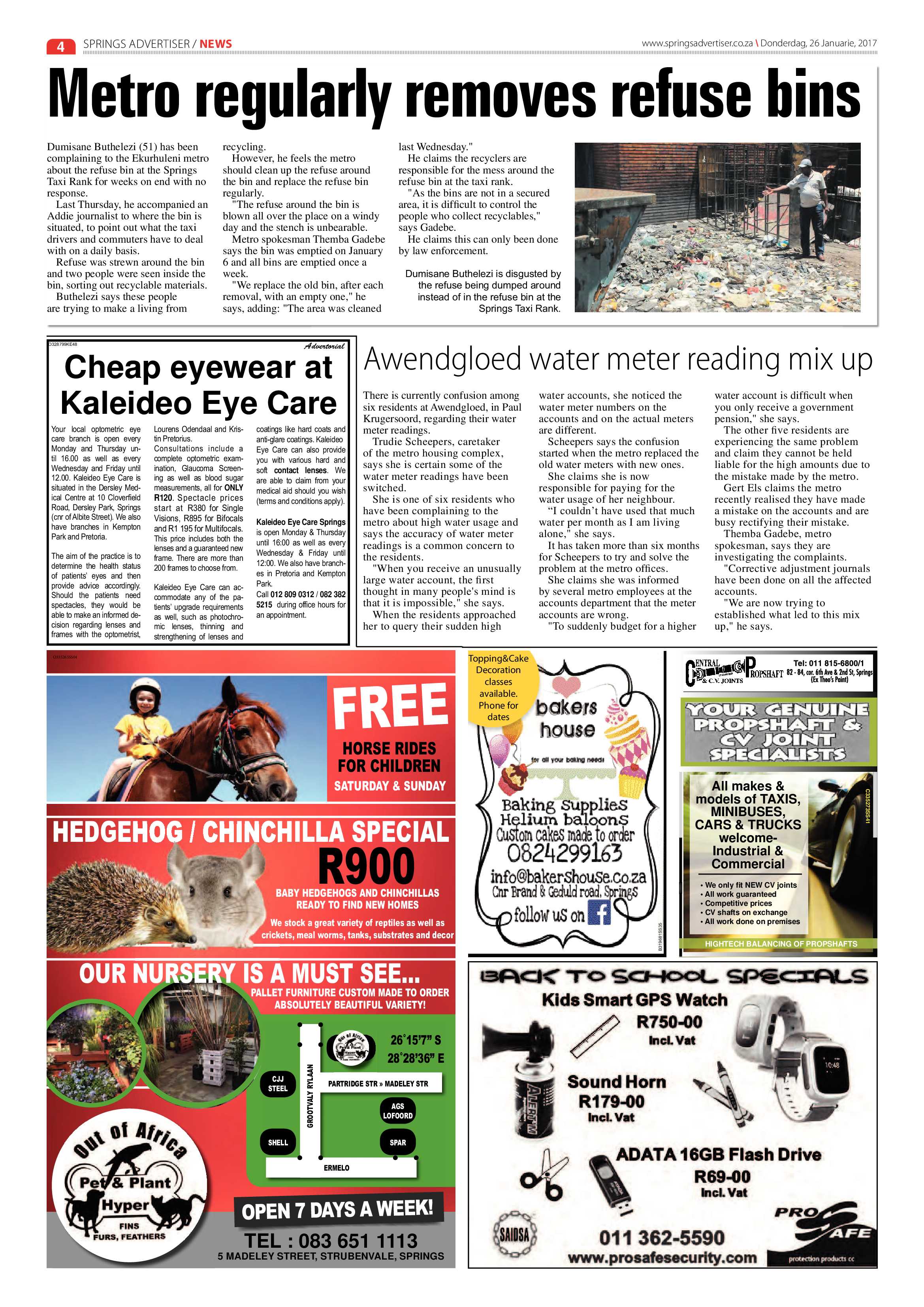 Springs Advertiser 26 January 2017 page 4