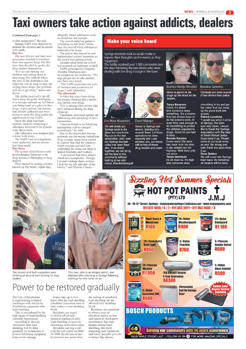 Springs Advertiser 26 January 2023 page 5
