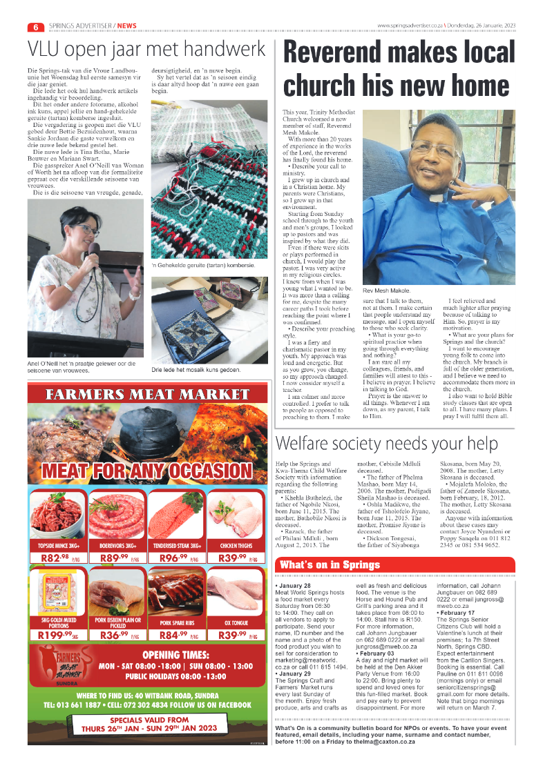 Springs Advertiser 26 January 2023 page 8
