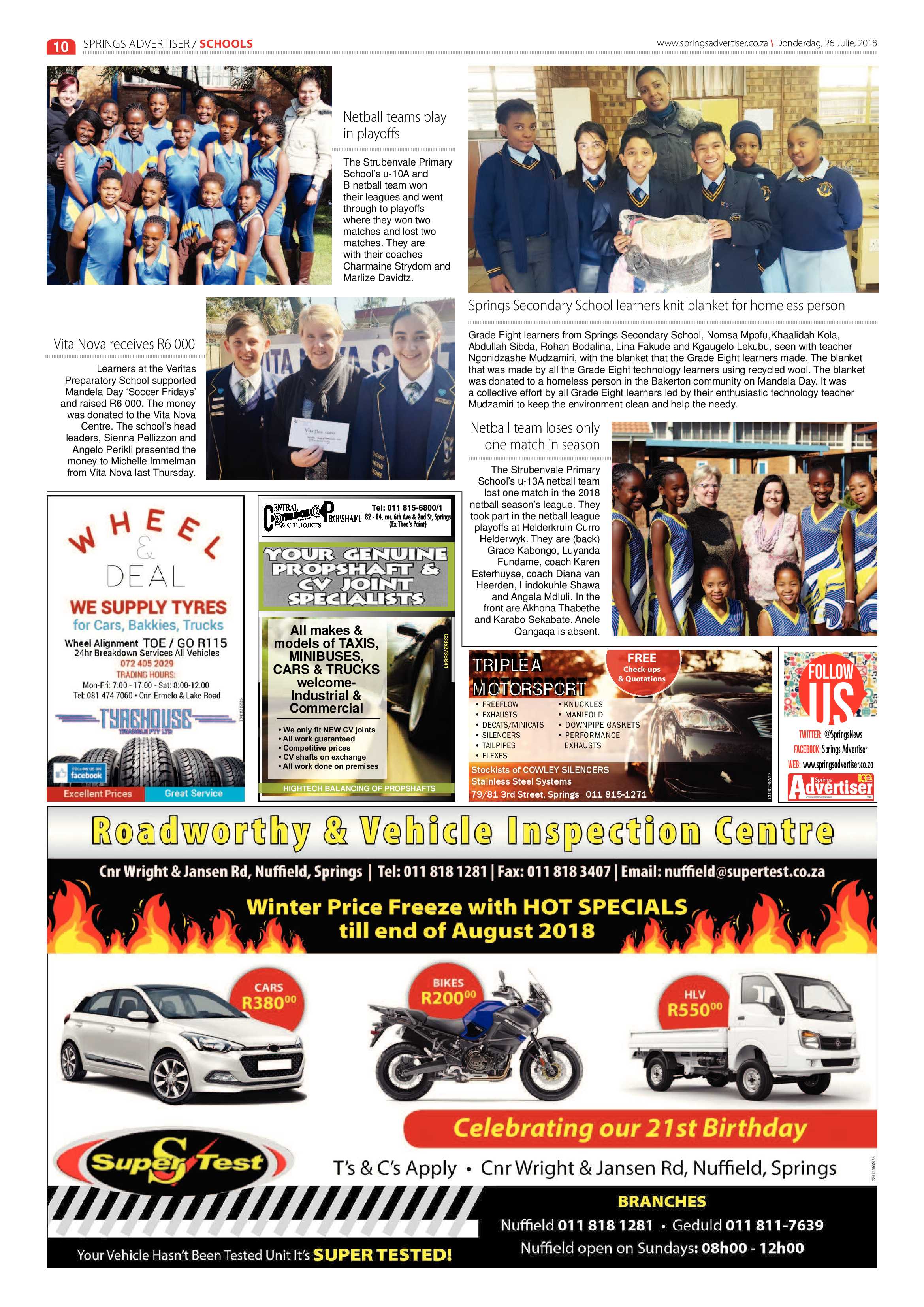 Springs Advertiser 26 July 2018 page 10