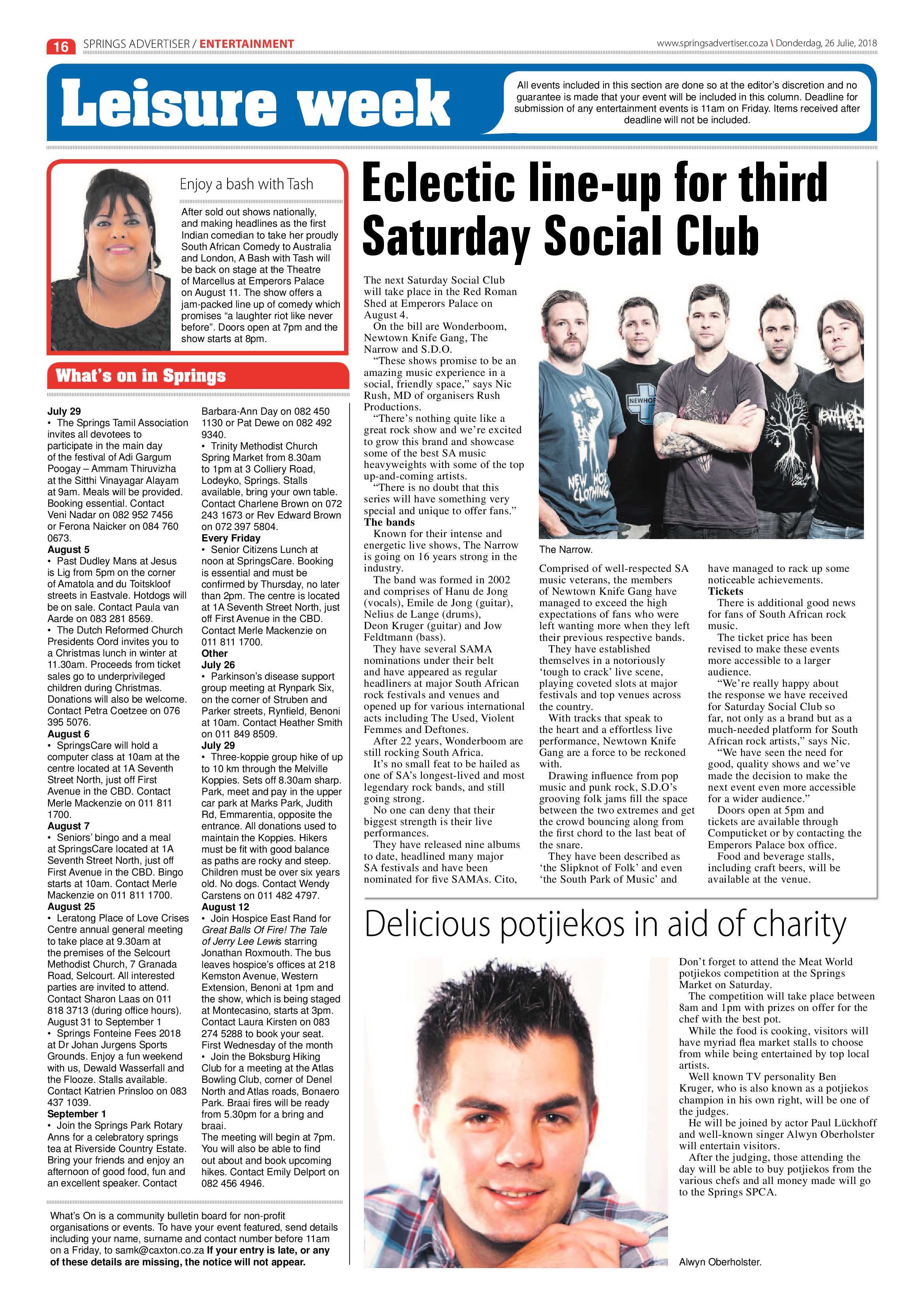Springs Advertiser 26 July 2018 page 16