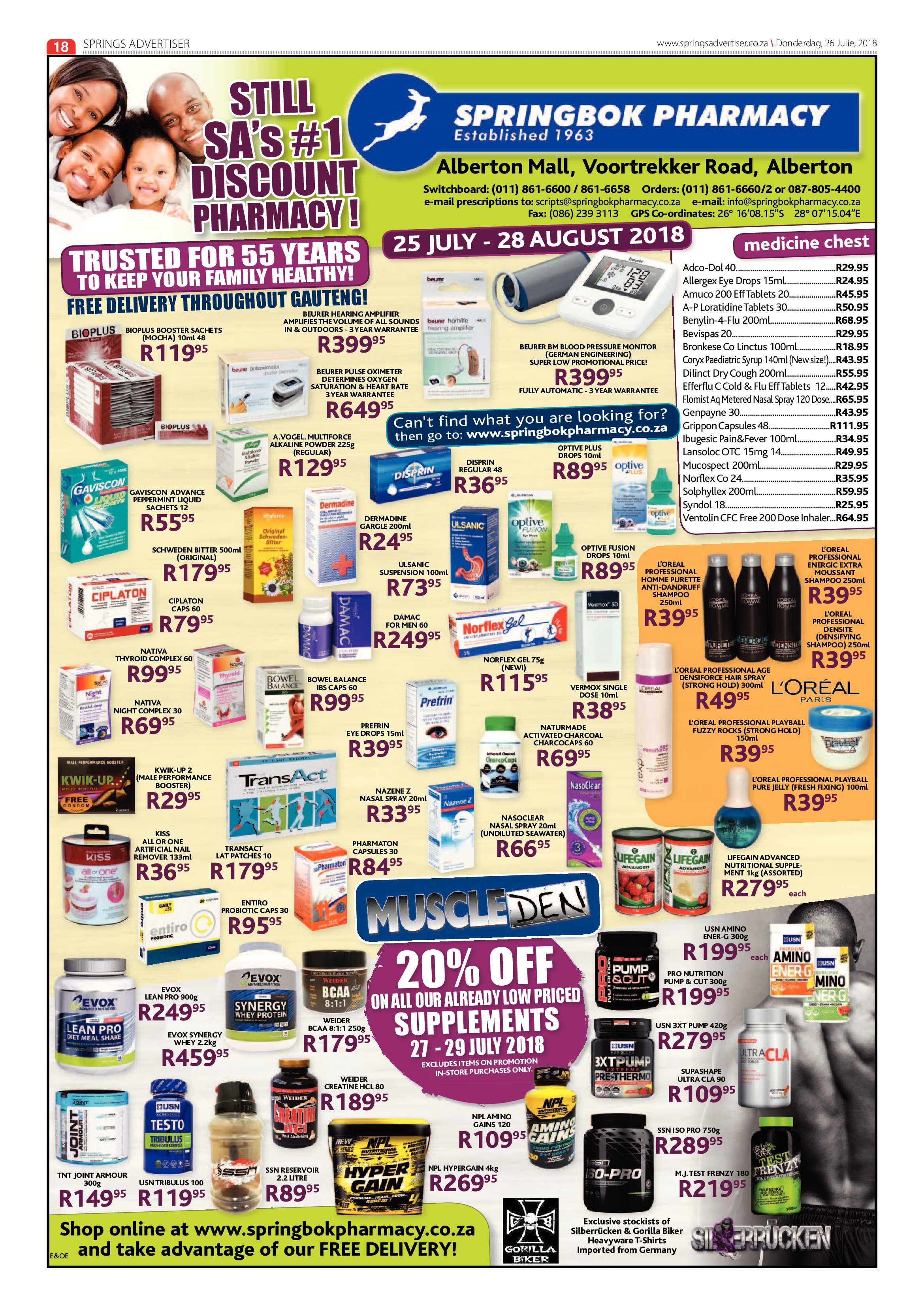 Springs Advertiser 26 July 2018 page 18