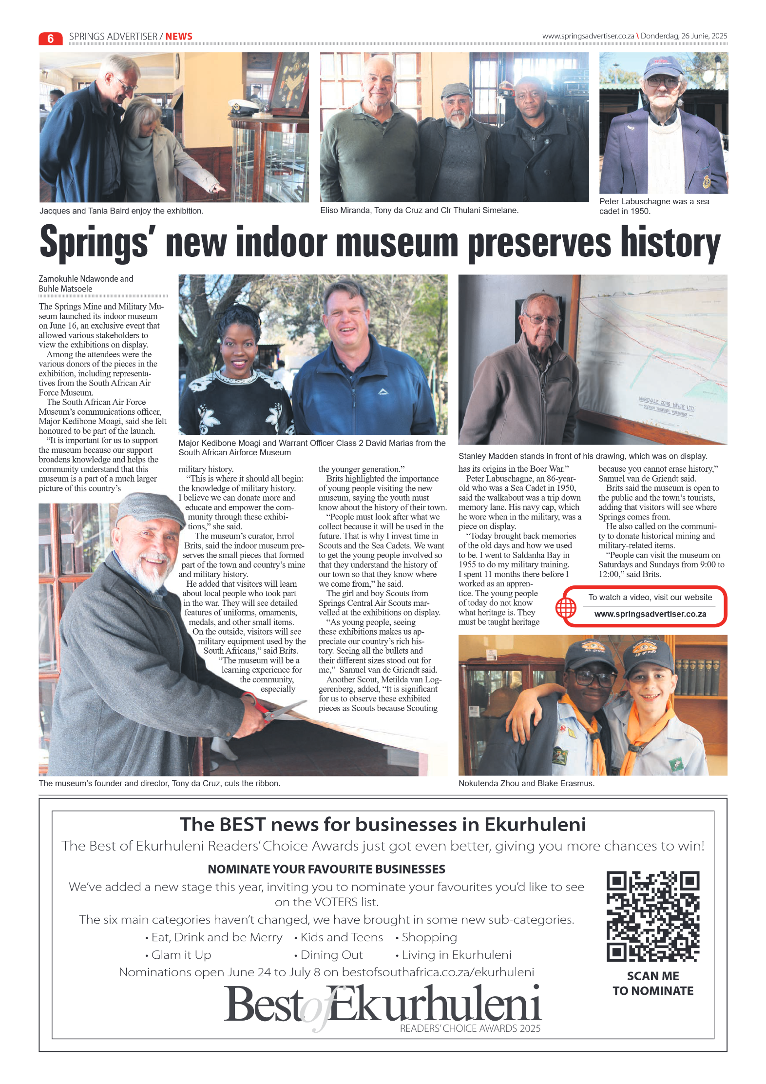 Springs Advertiser 26 June 2025 page 6
